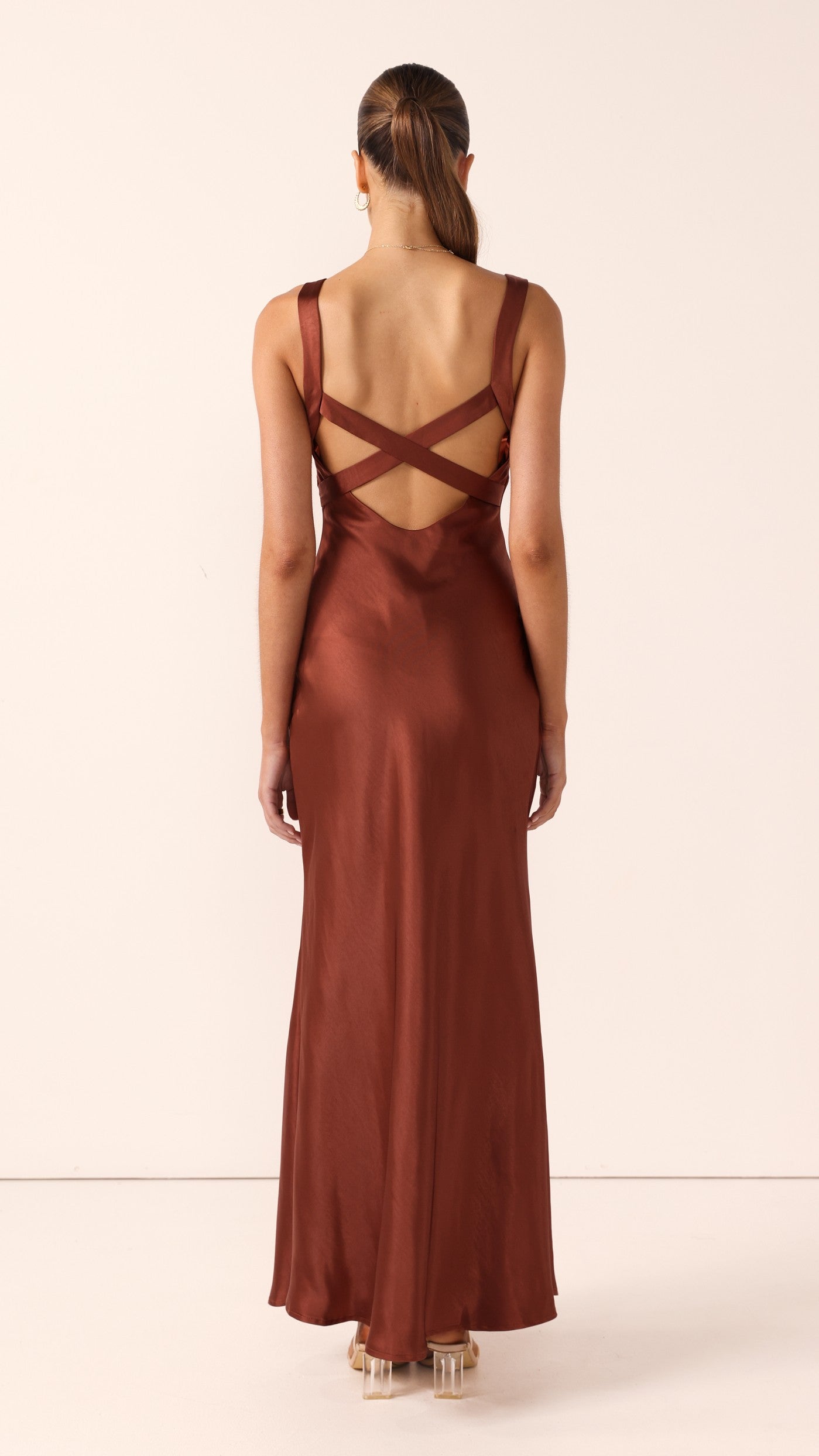 Andie Maxi Dress - Rust - Billy J