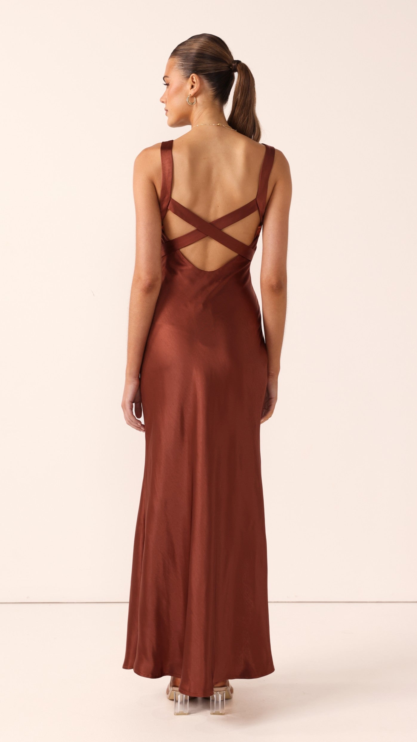 Andie Maxi Dress - Rust - Billy J