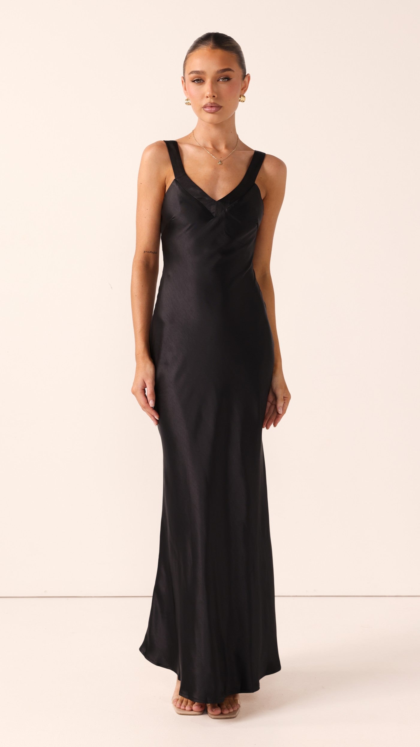 Andie Maxi Dress - Black - Billy J