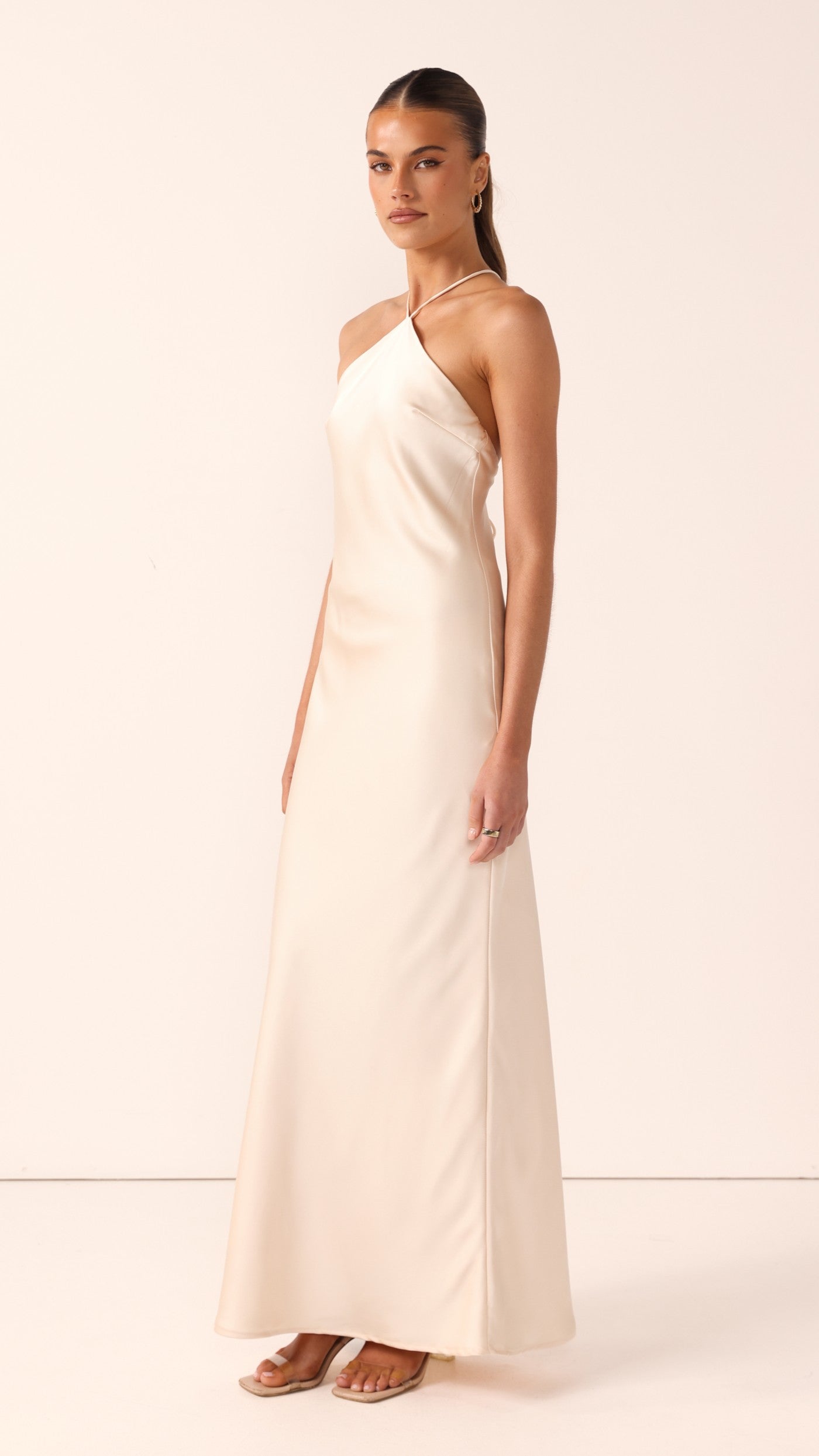 Chiara Maxi Dress - Soft Gold - Buy Women's Dresses - Billy J