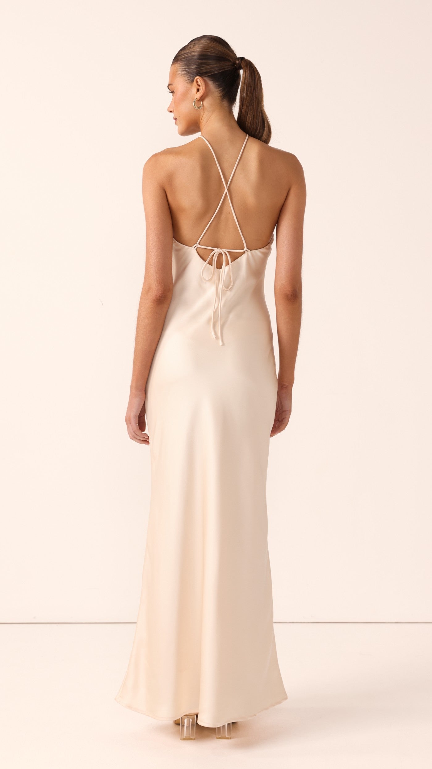Chiara Maxi Dress - Soft Gold - Billy J
