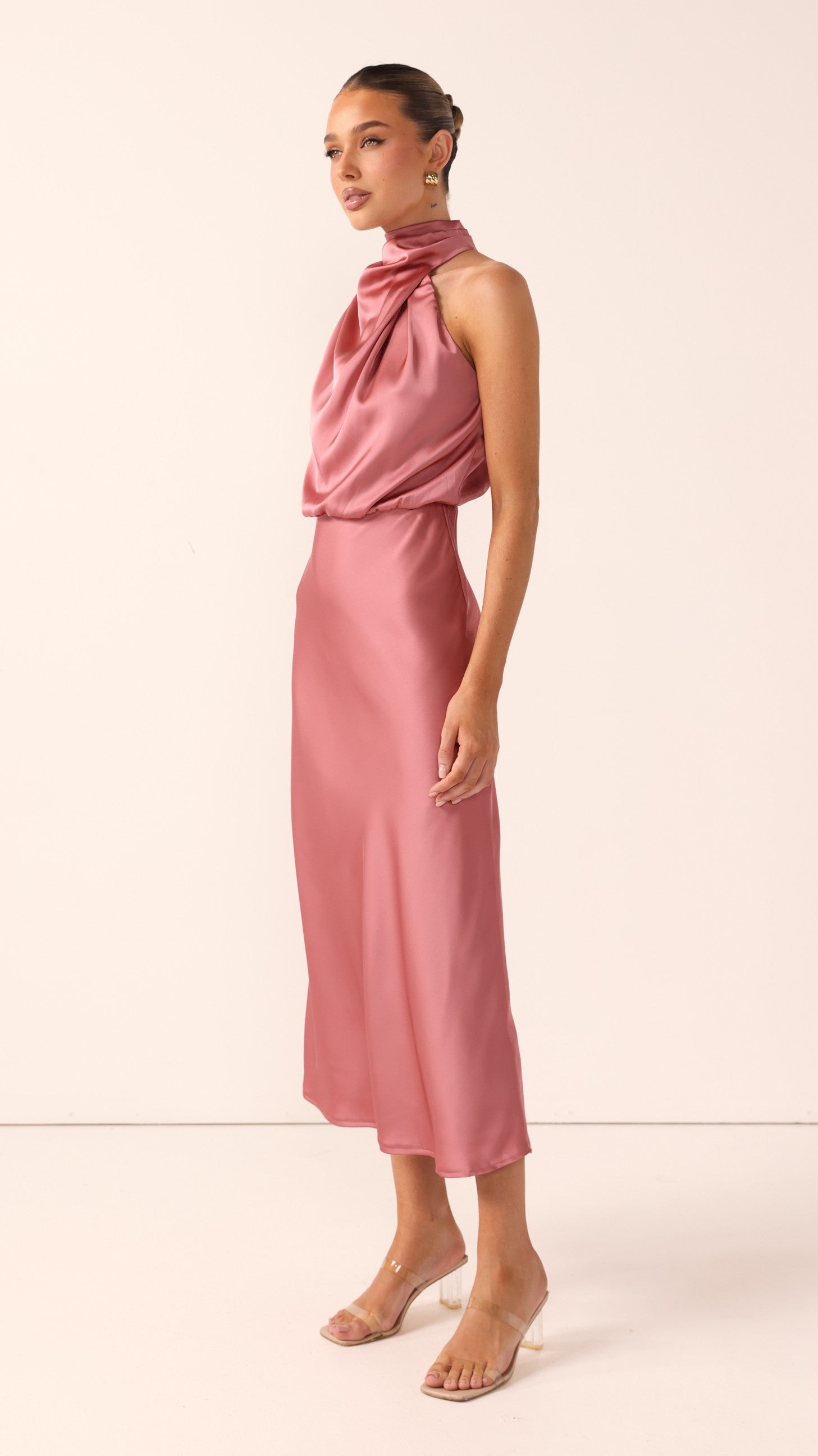 Esther Maxi Dress - Baked Rose - Billy J