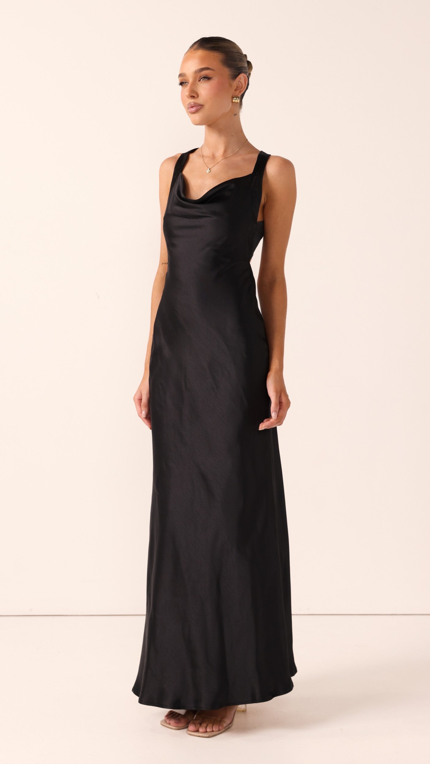 Eva Maxi Dress - Black - Billy J