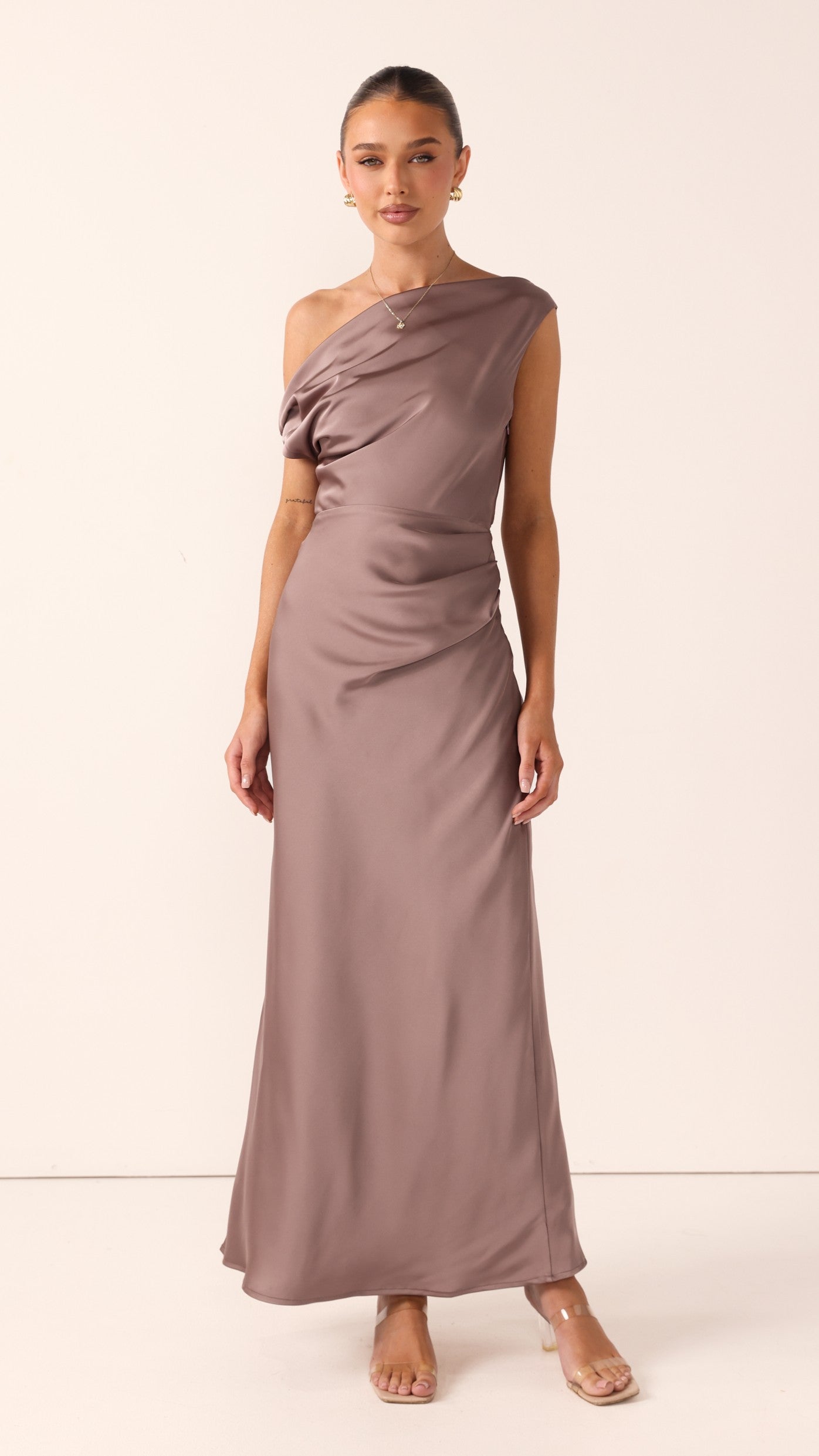 Gigi Maxi Dress - Mushroom - Billy J