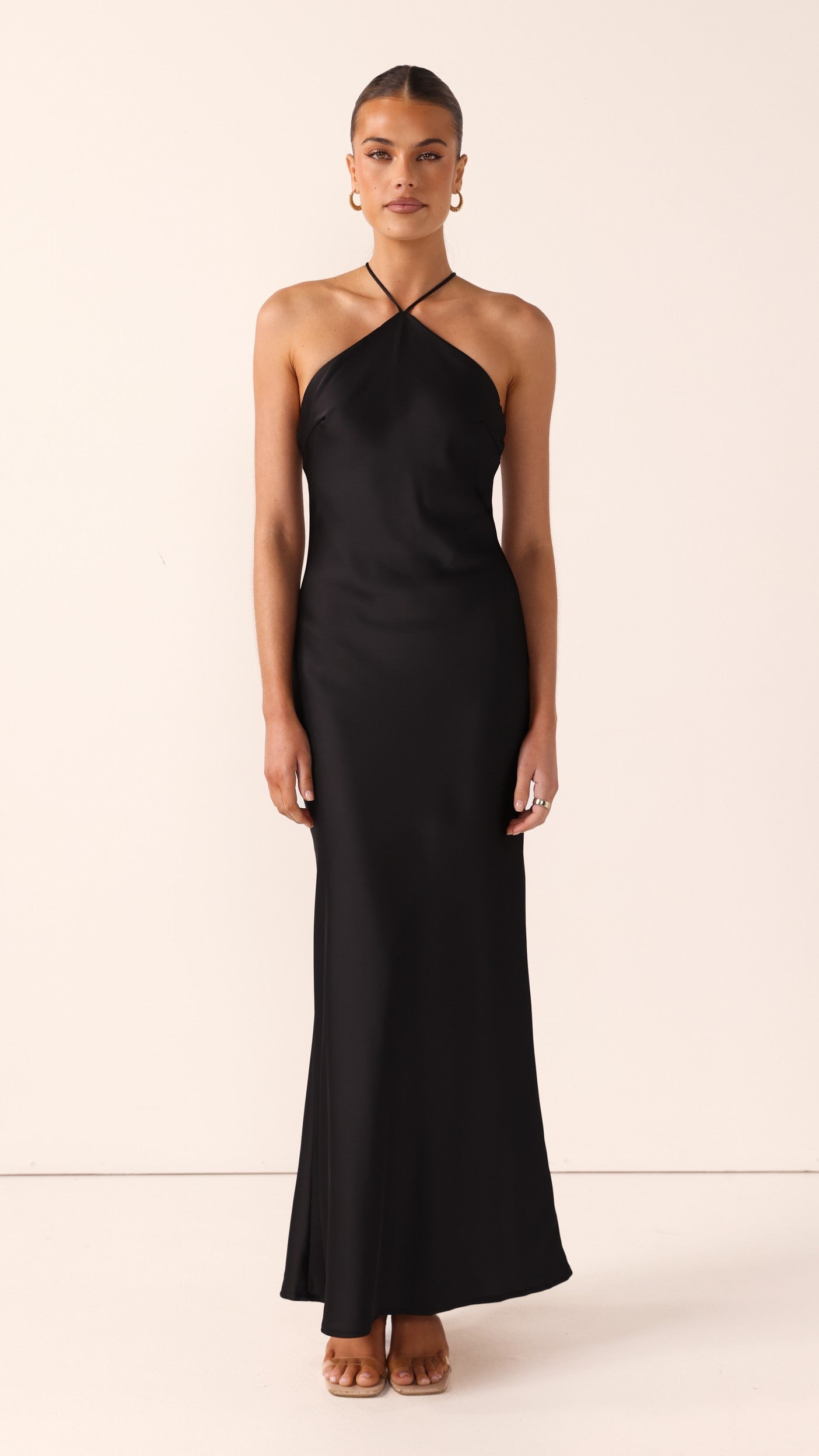 Chiara Maxi Dress - Black - Billy J