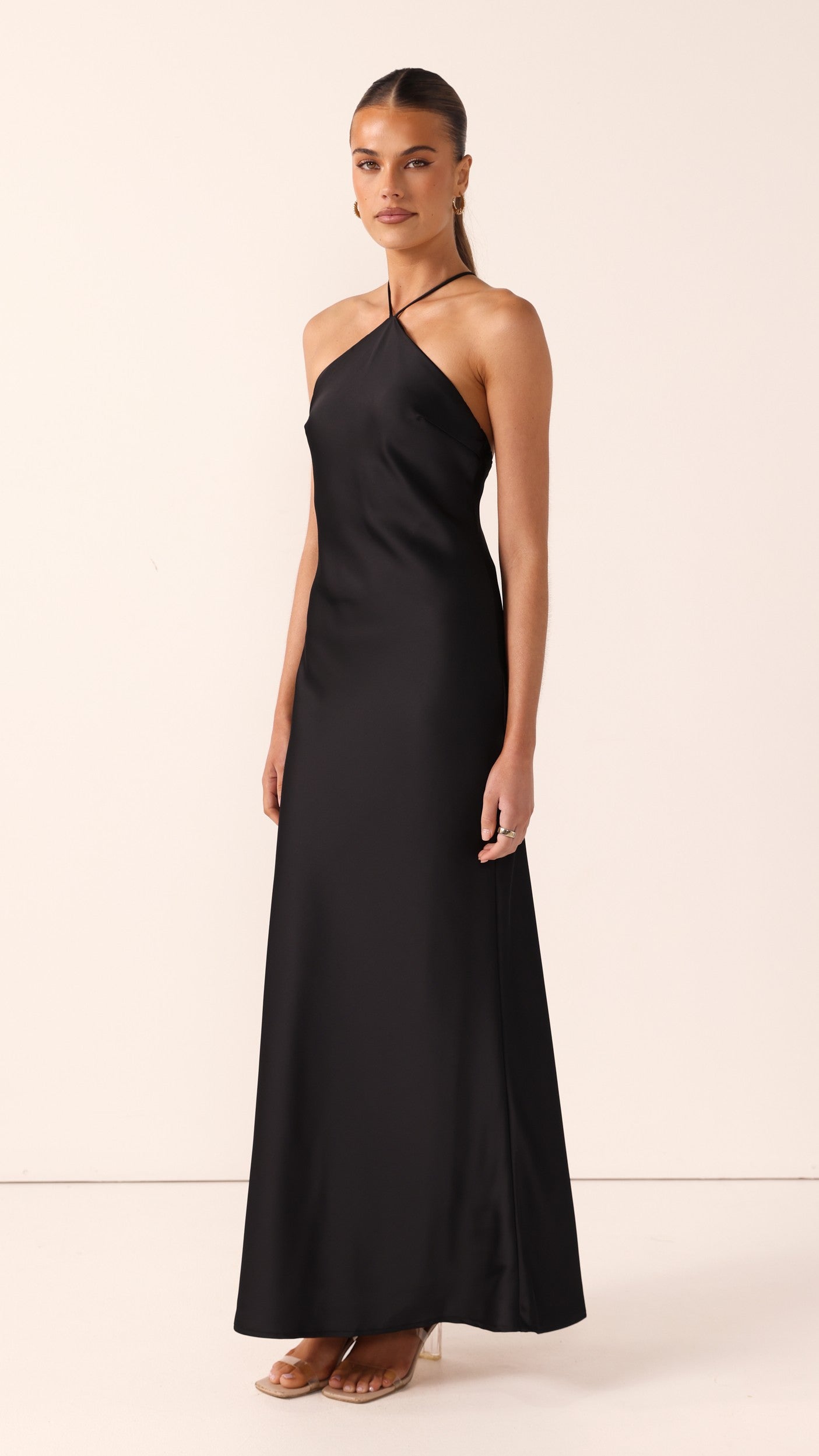 Chiara Maxi Dress - Black - Billy J