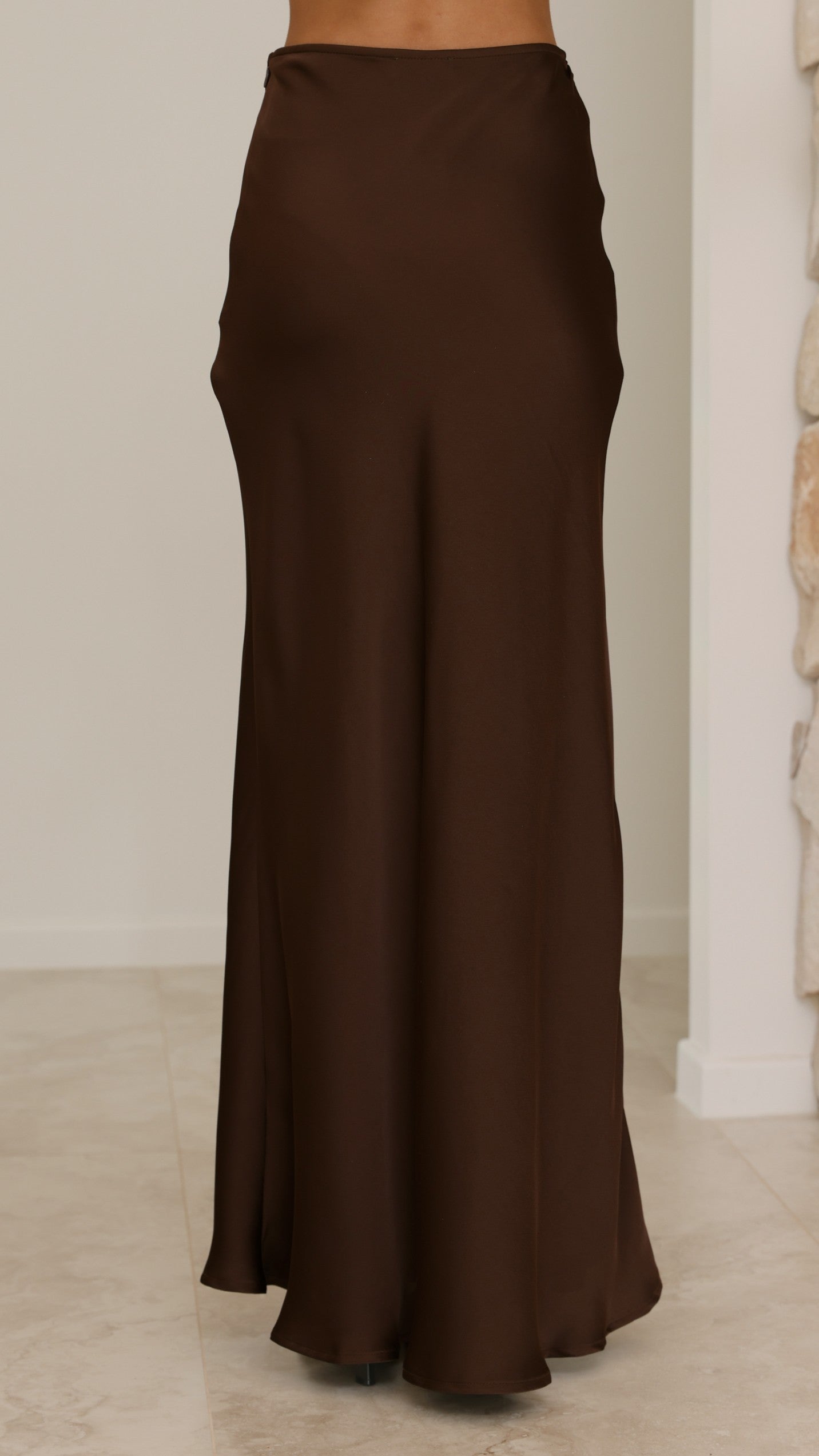 Jayliah Maxi Skirt - Chocolate - Billy J