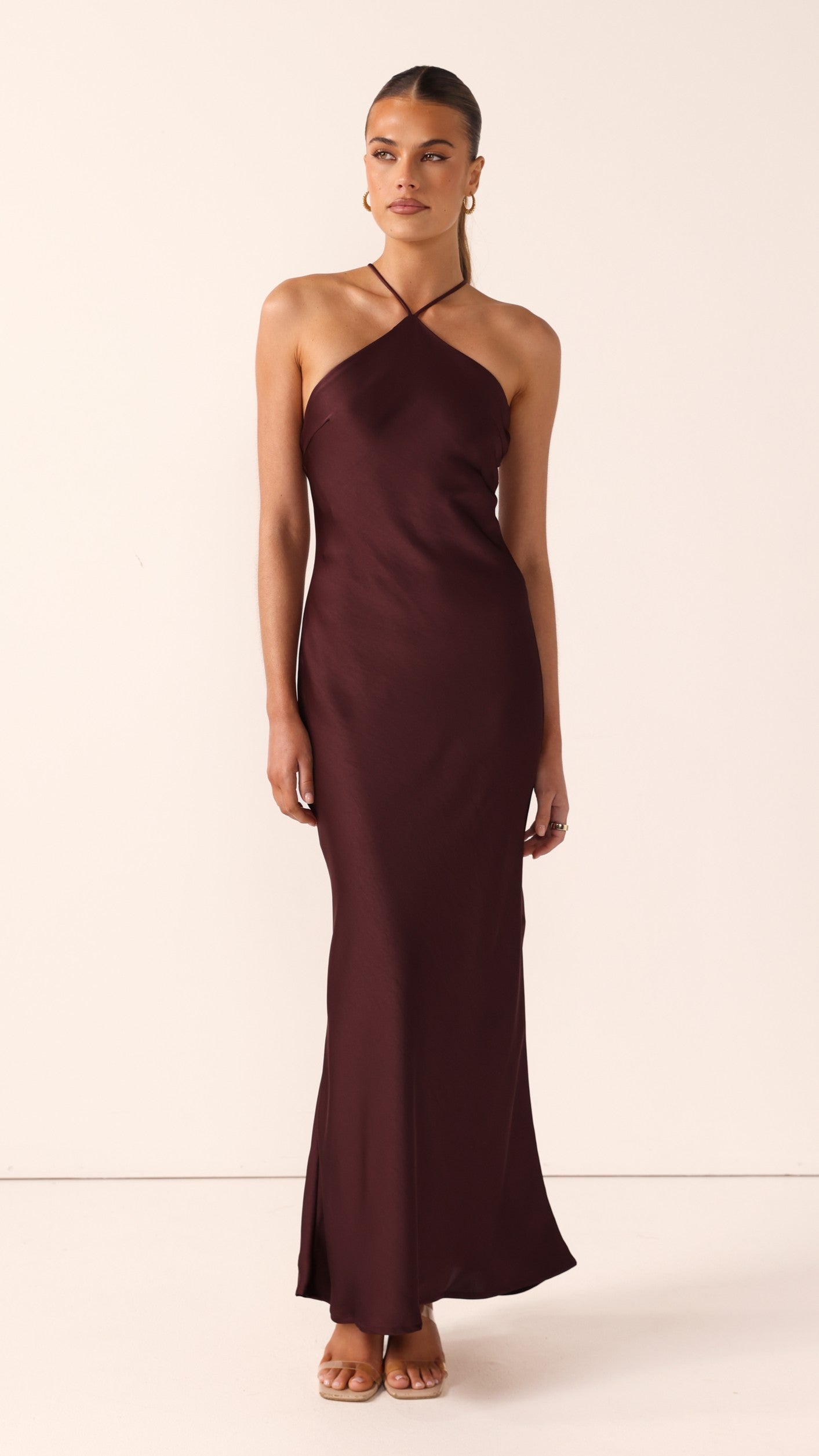 Chiara Maxi Dress - Chocolate - Buy Women's Dresses - Billy J