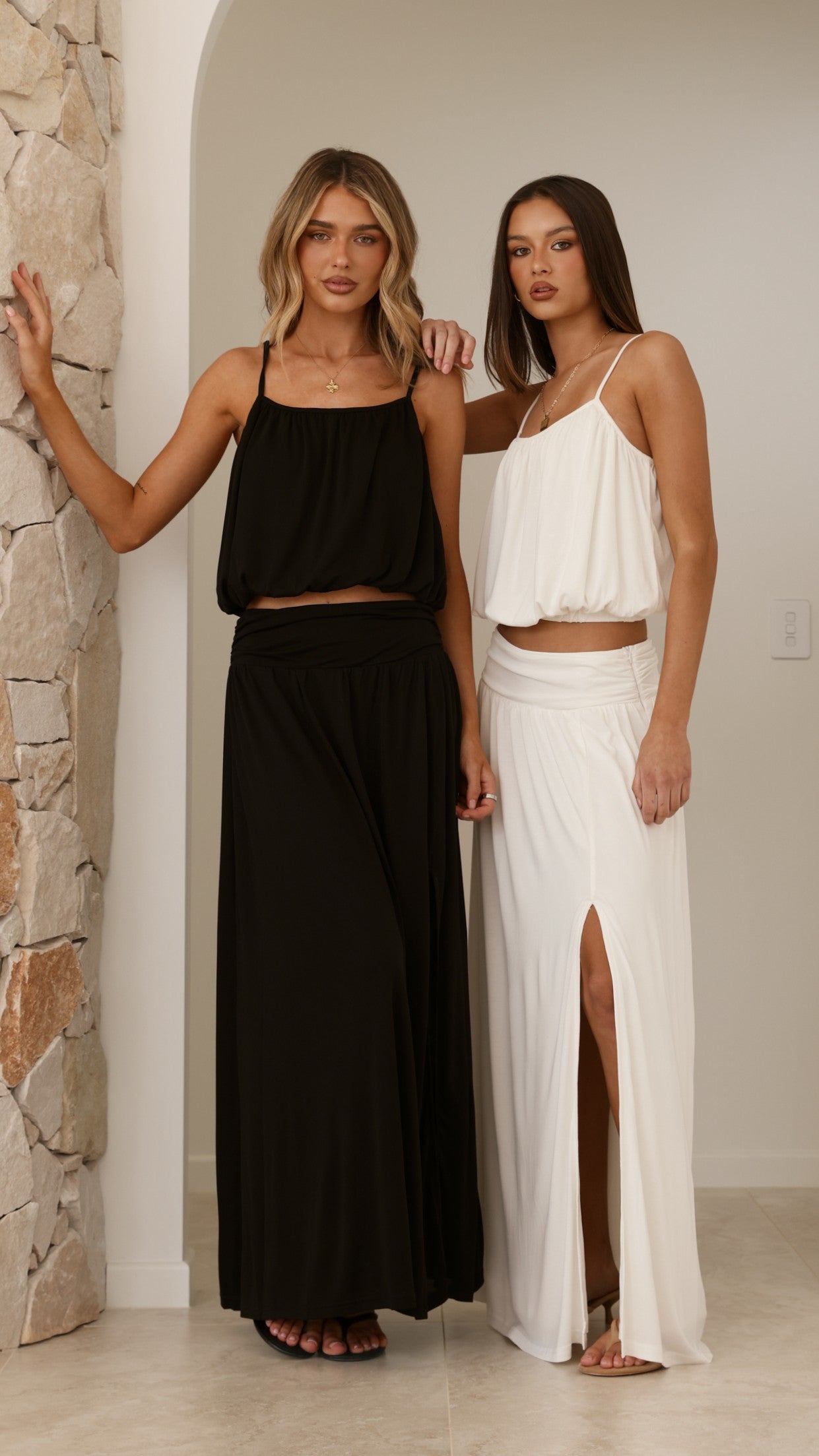 Stacie Top - White - Billy J