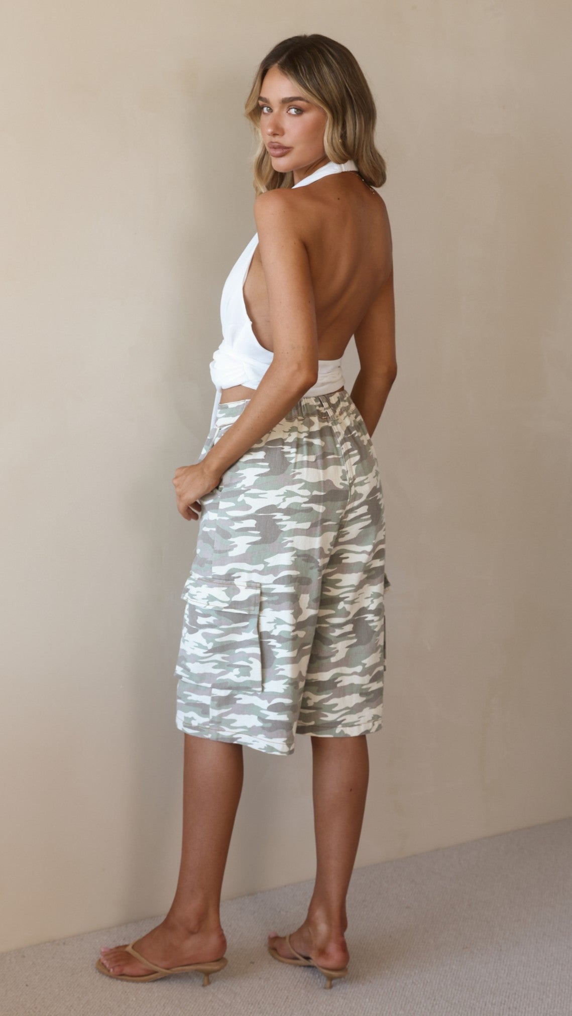 Parker Cargo Short - Light Camo - Billy J