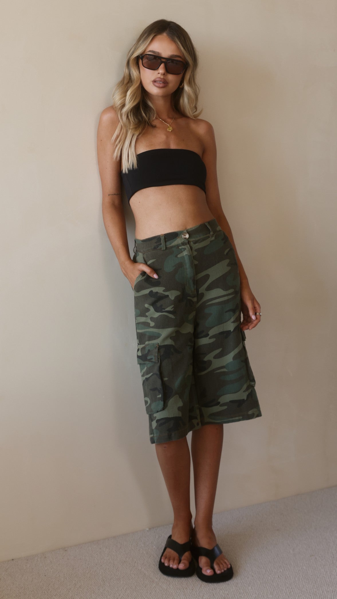 Parker Cargo Short - Dark Camo - Billy J