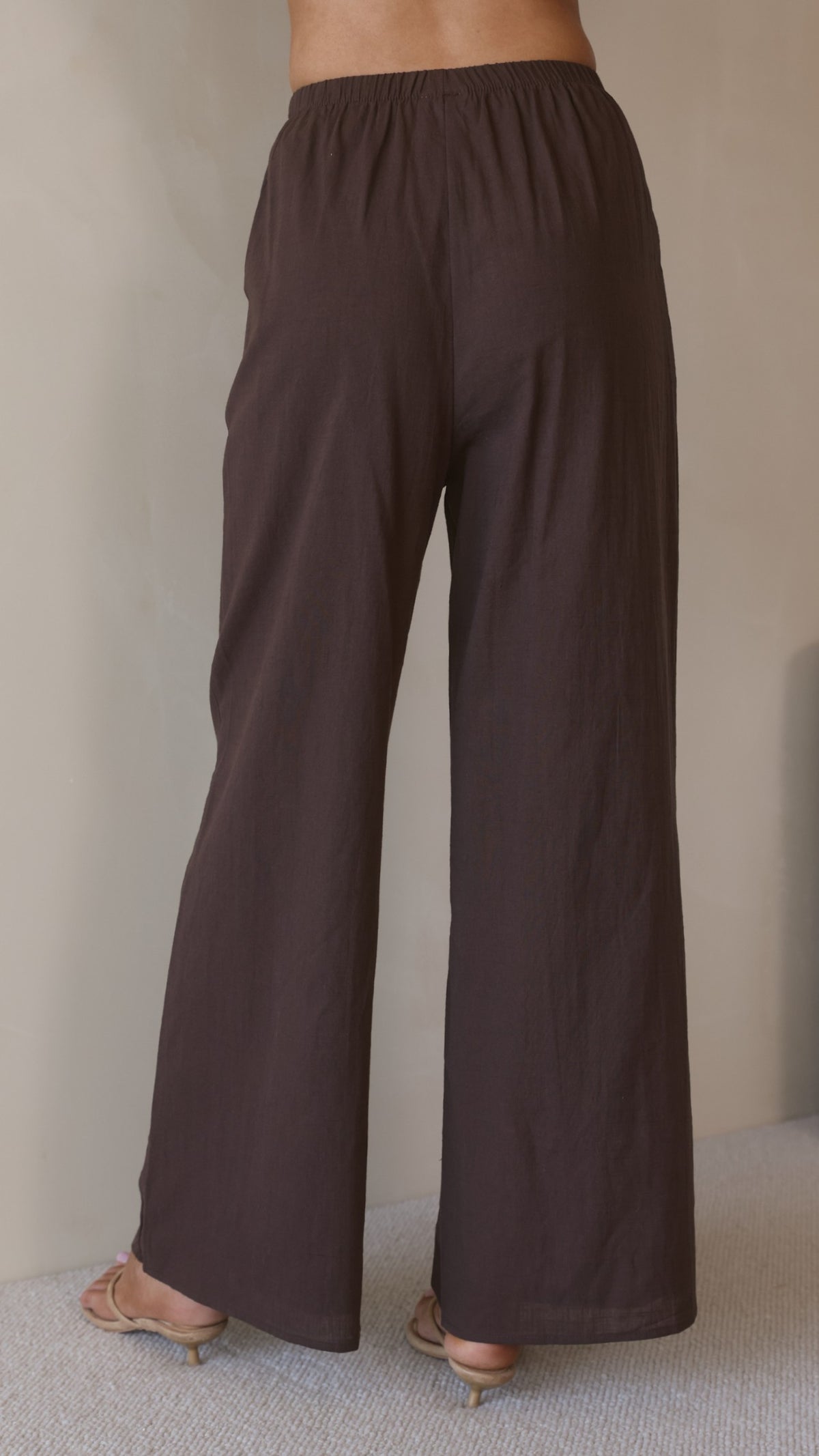 Rubi Top and Pants Set - Chocolate - Billy J