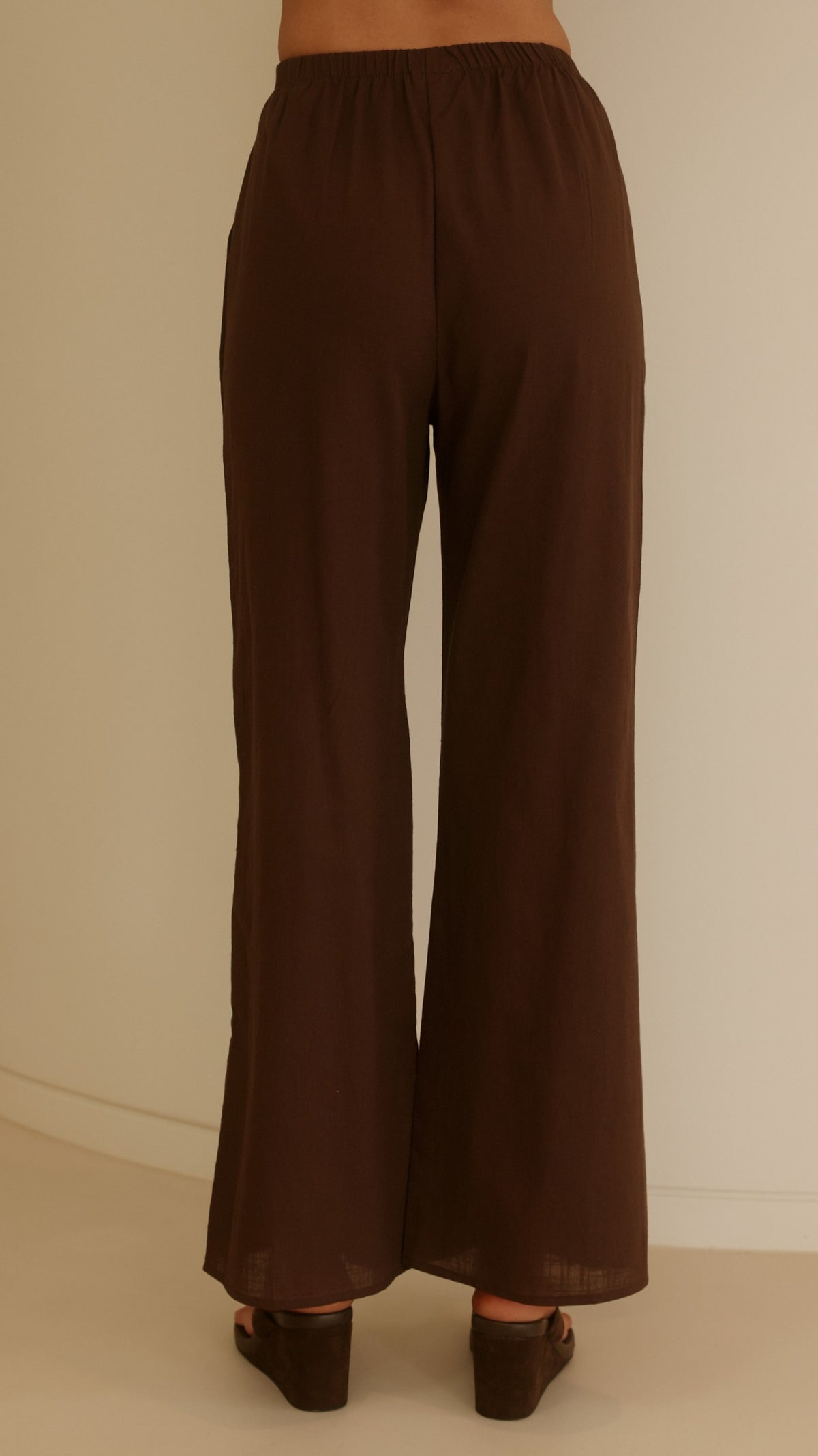Lucy Top and Pants Set - Chocolate - Billy J