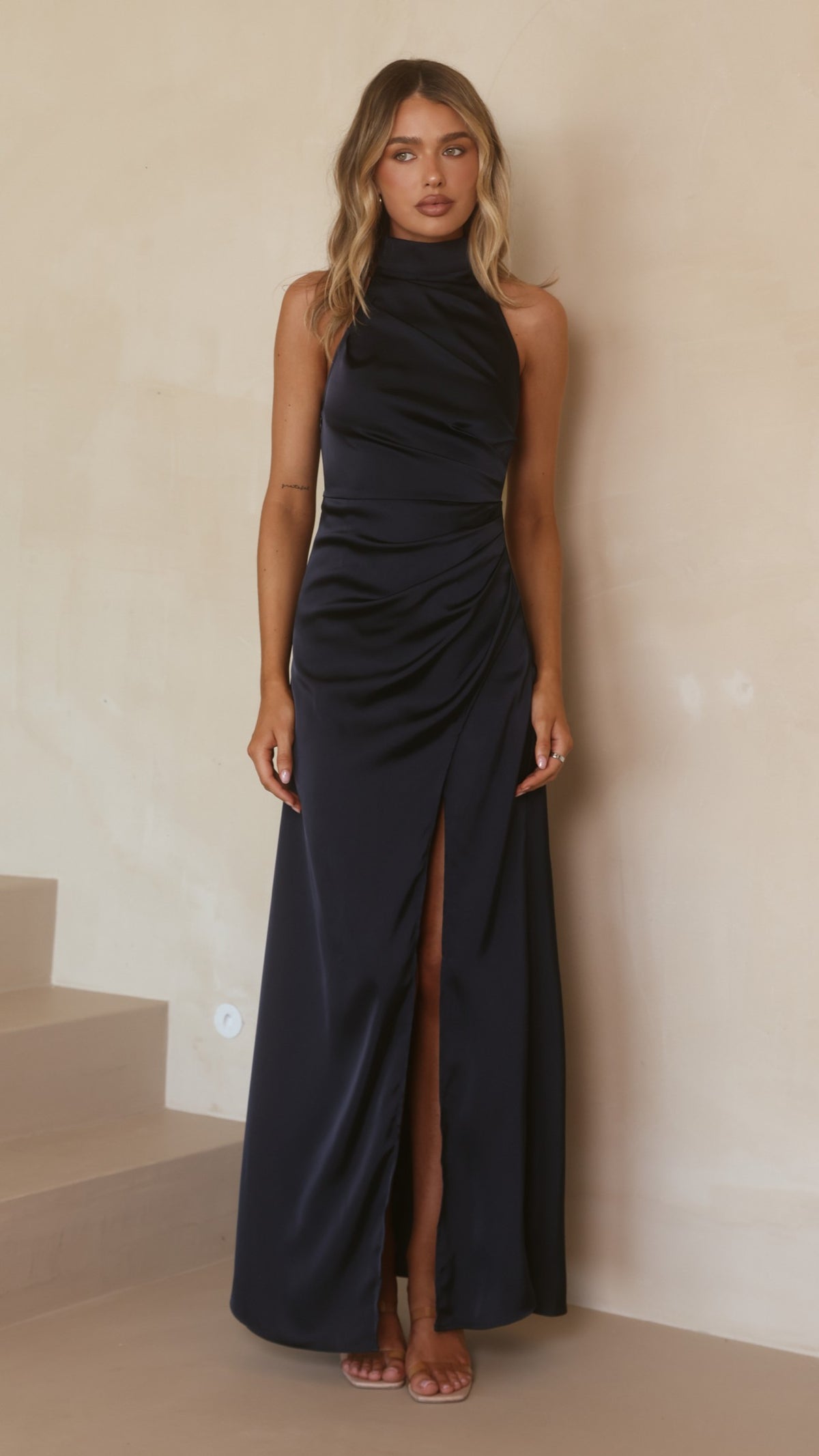 Cara Maxi Dress - Navy - Billy J