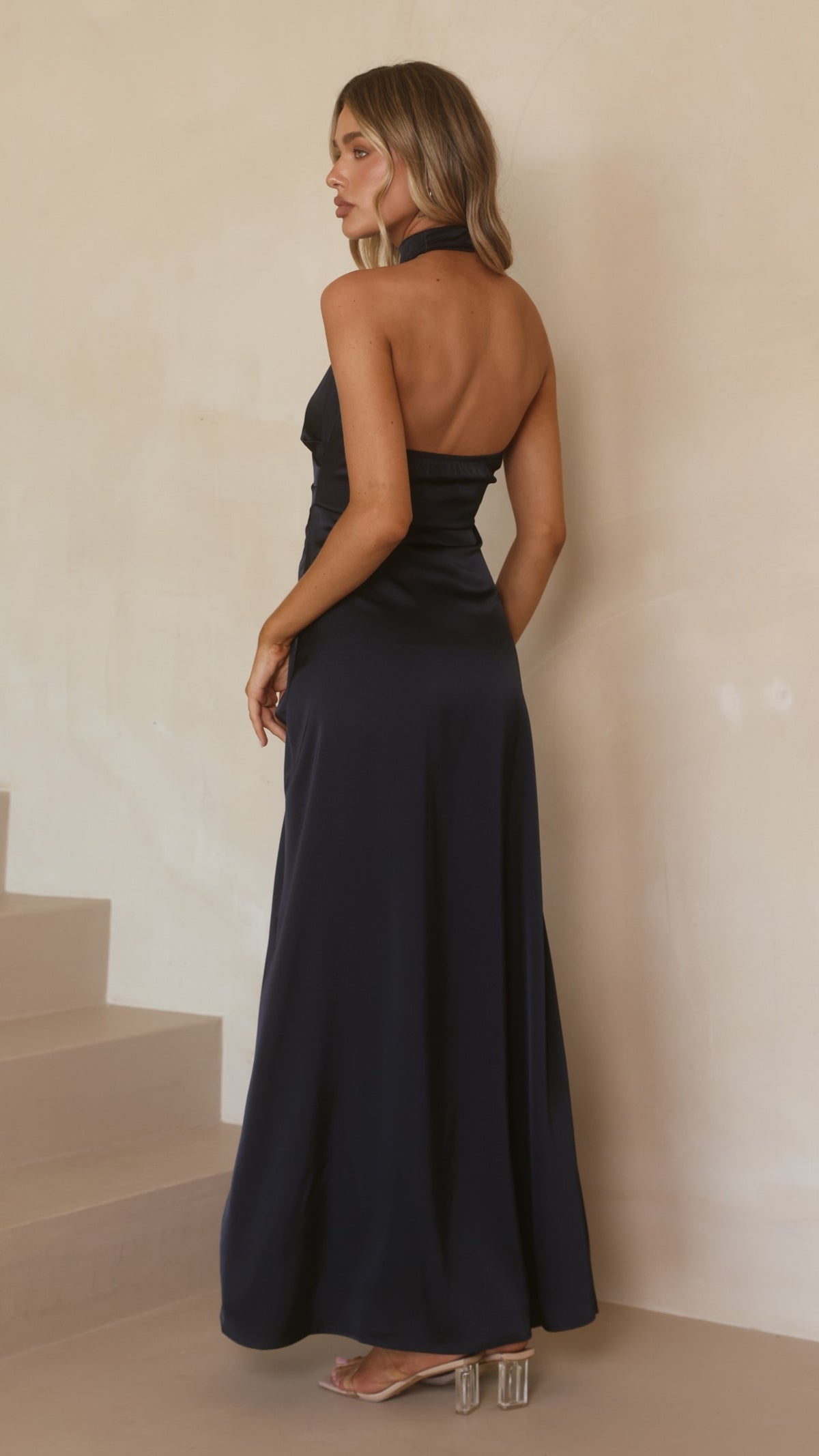 Cara Maxi Dress - Navy - Billy J