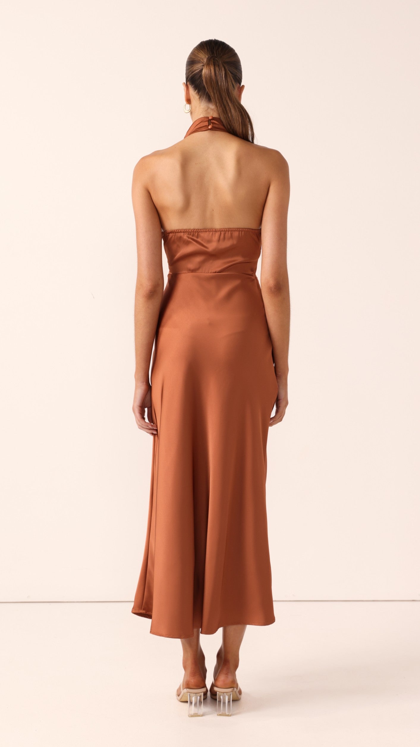 Kendall Maxi Dress - Copper - Billy J