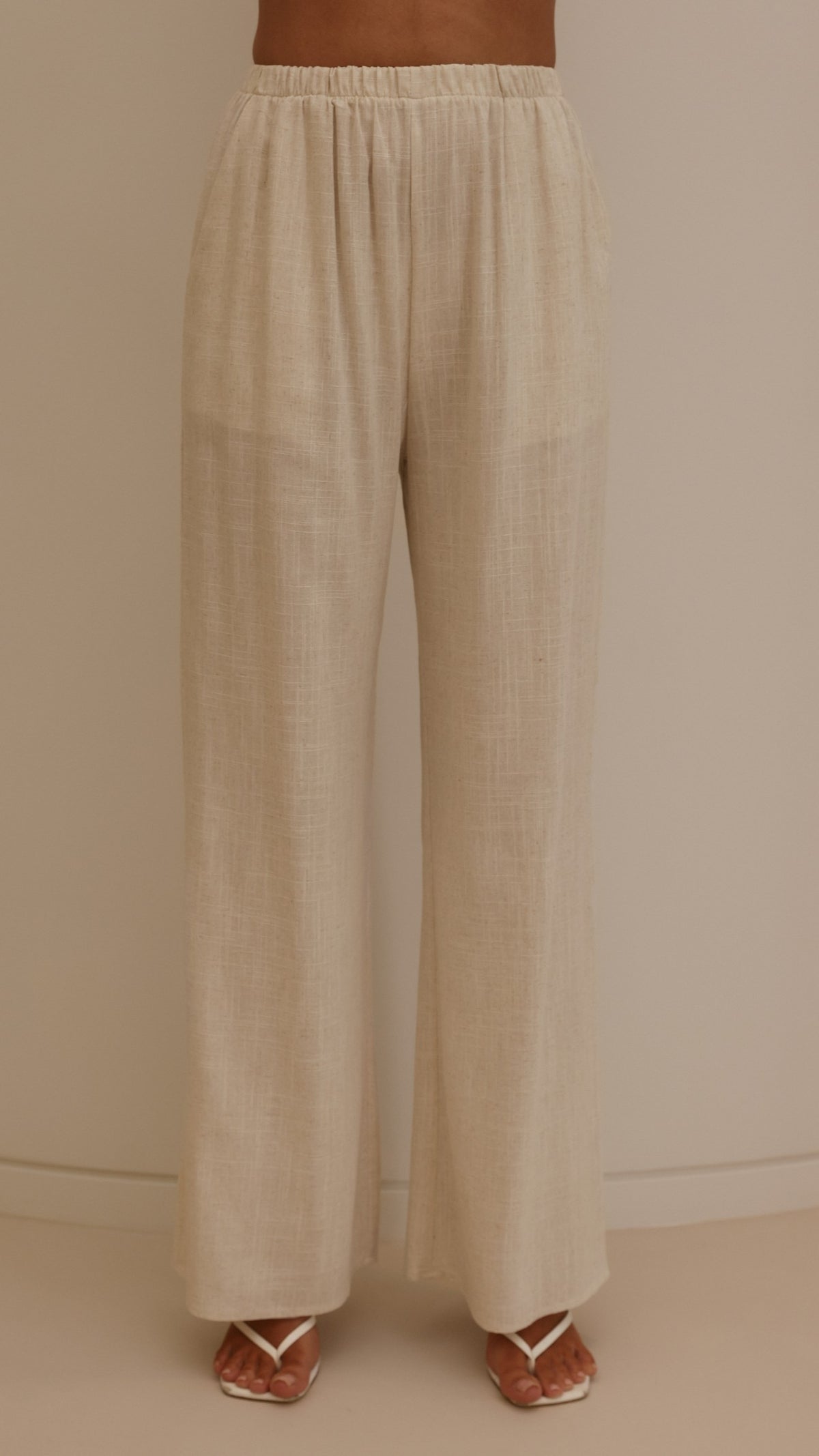 Lucy Top and Pants Set - Oat