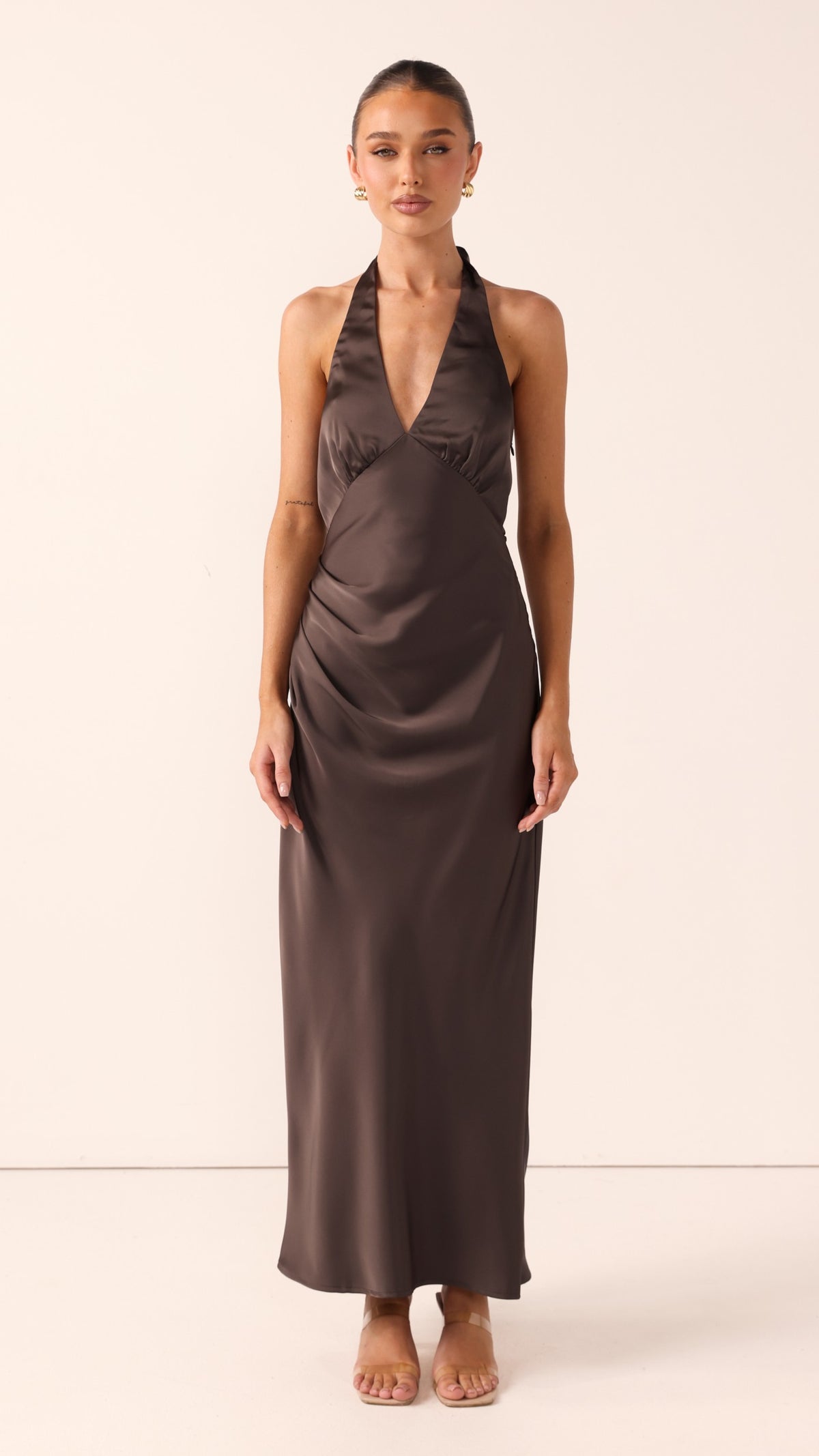 Sylvie Maxi Dress - Espresso - Billy J
