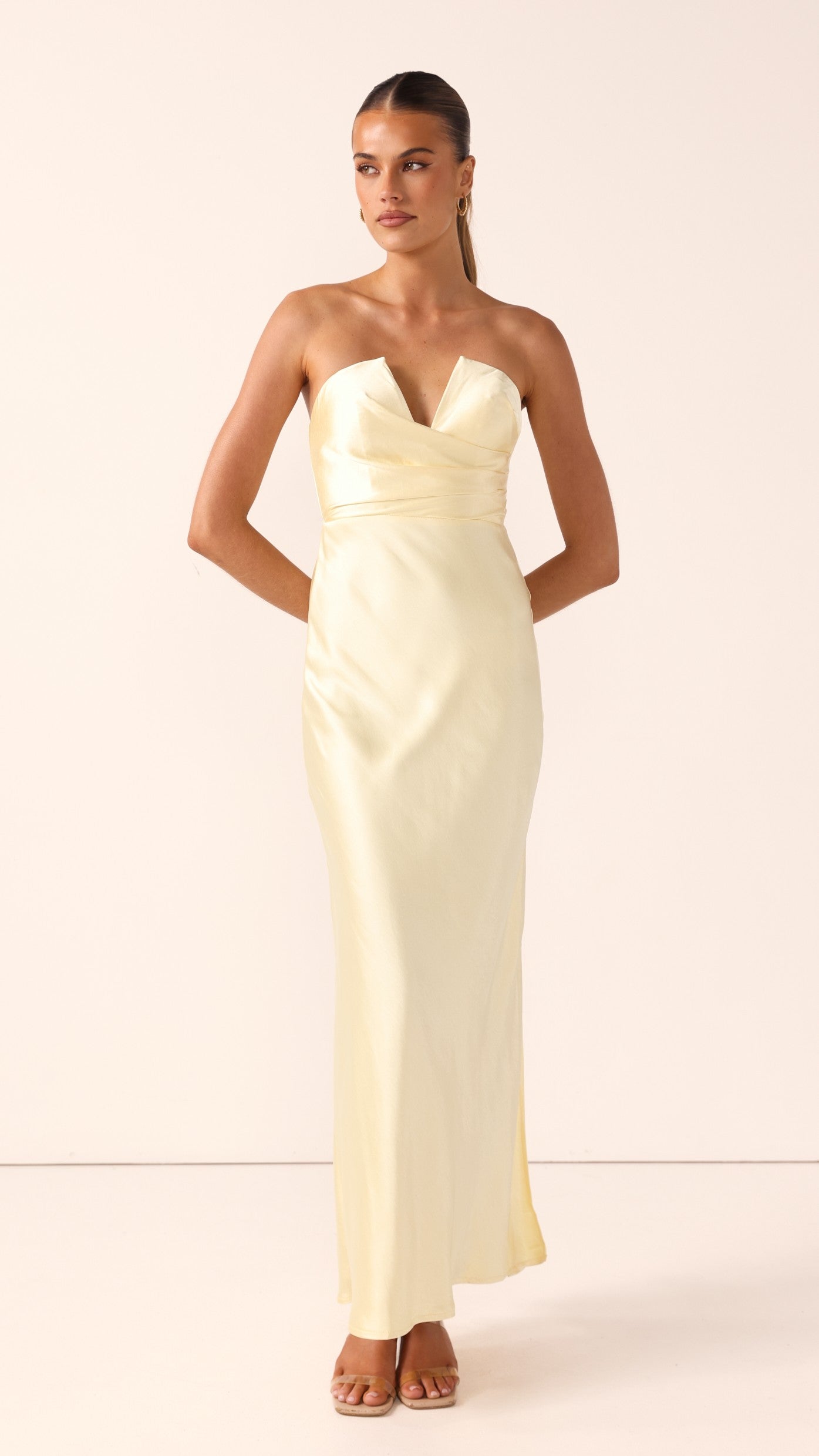 Valerie Maxi Dress - Yellow - Billy J