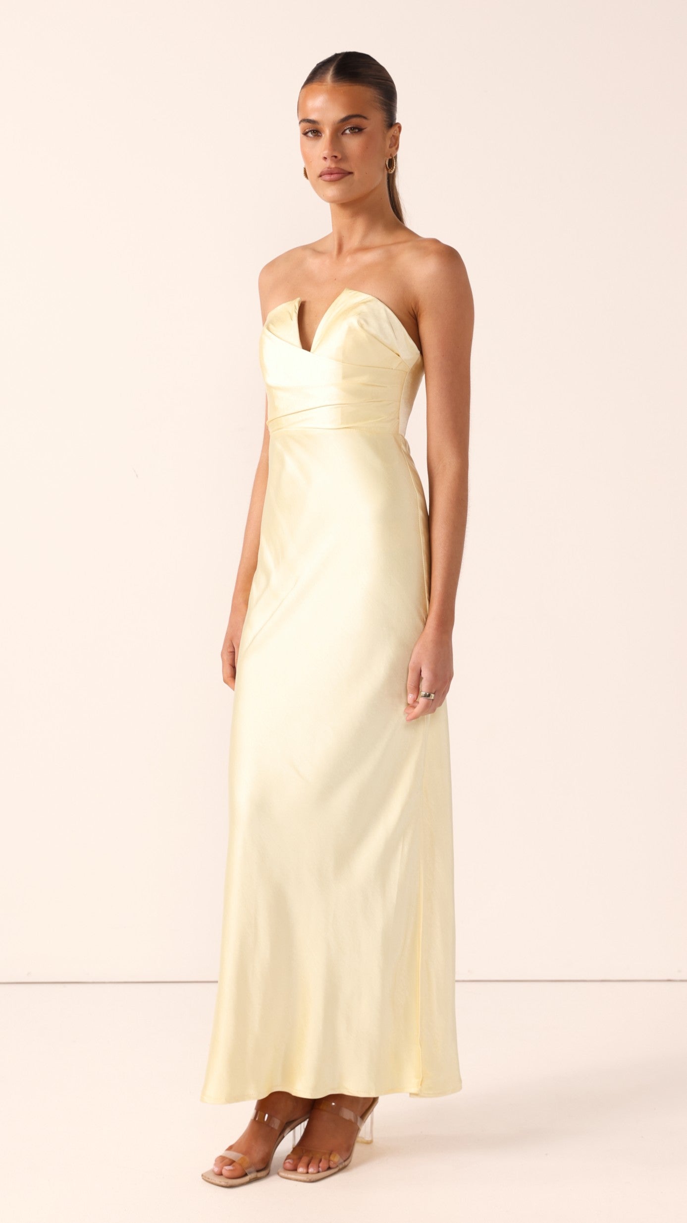 Valerie Maxi Dress - Yellow - Billy J