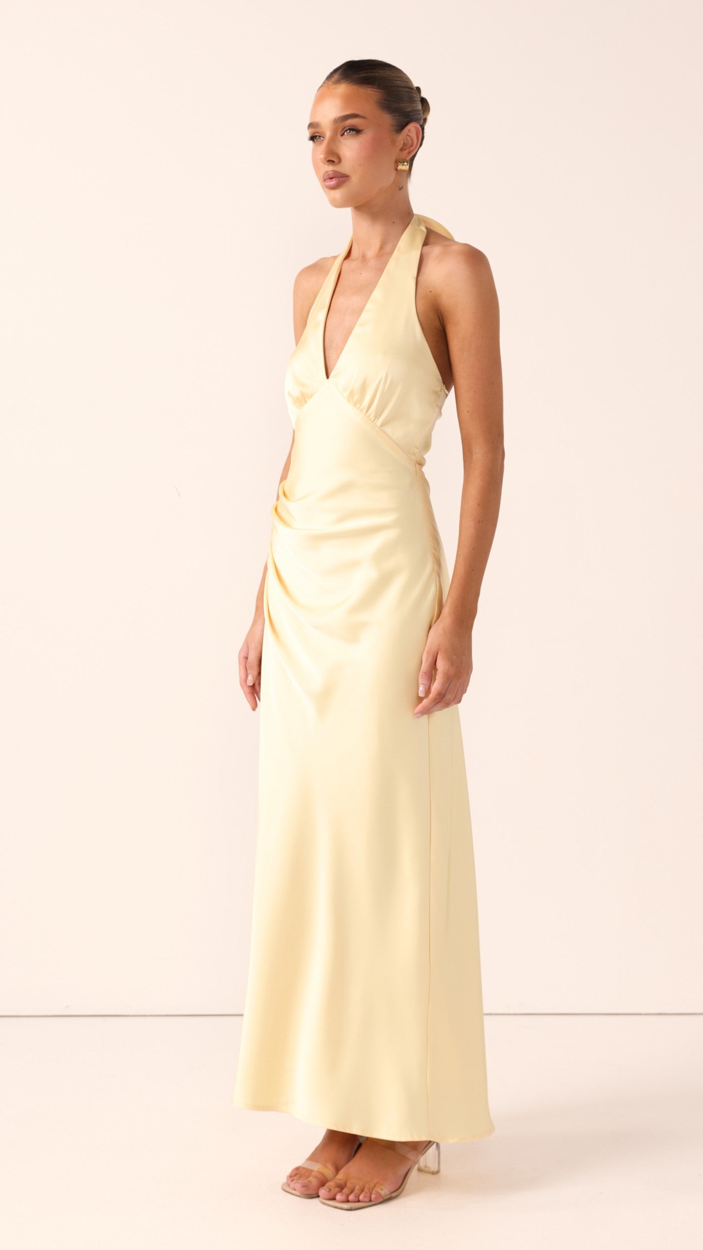 Sylvie Maxi Dress - Lemon - Billy J