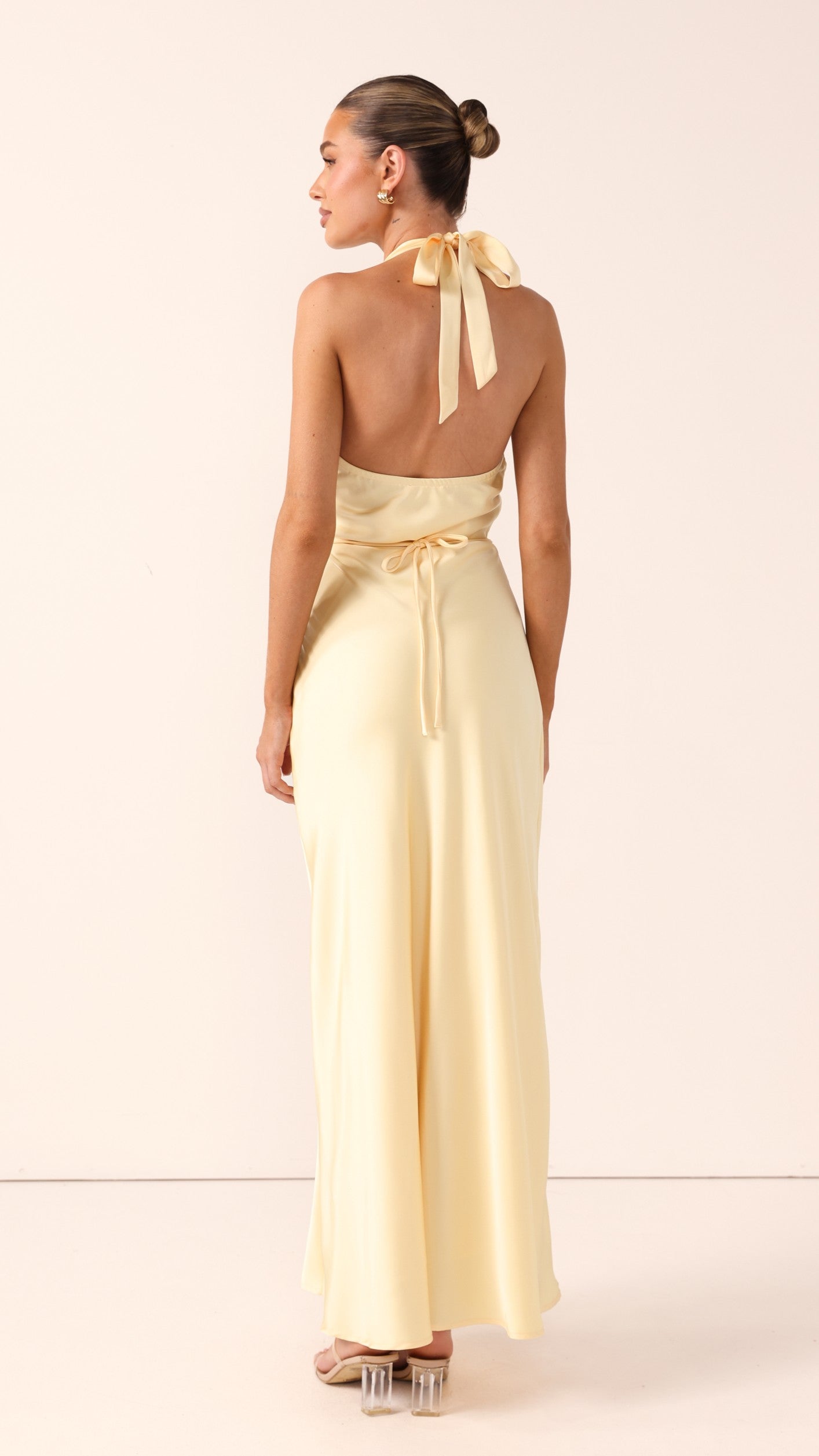 Sylvie Maxi Dress - Lemon - Billy J