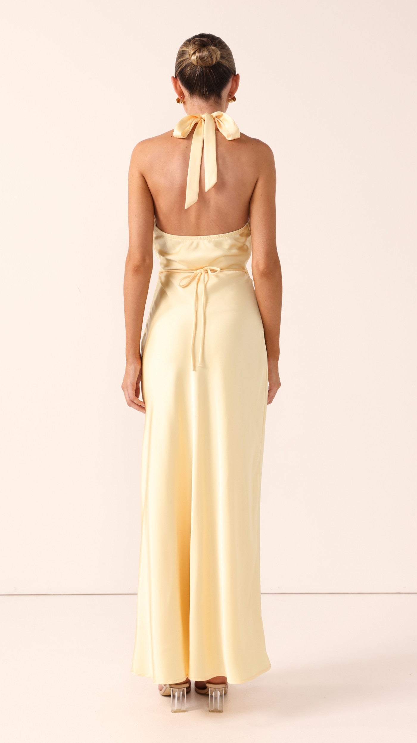 Sylvie Maxi Dress - Lemon - Billy J