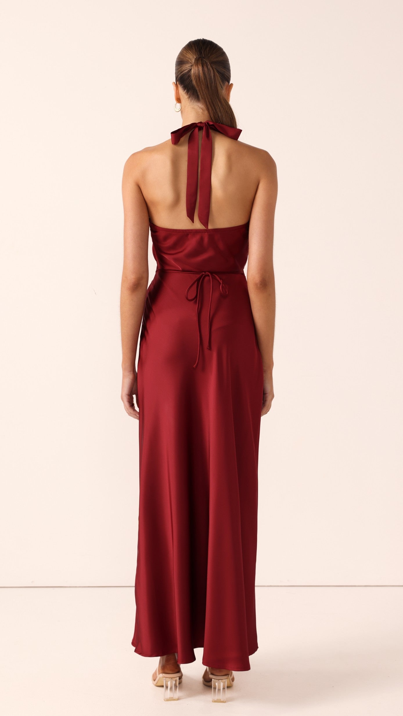 Sylvie Maxi Dress - Wine - Billy J