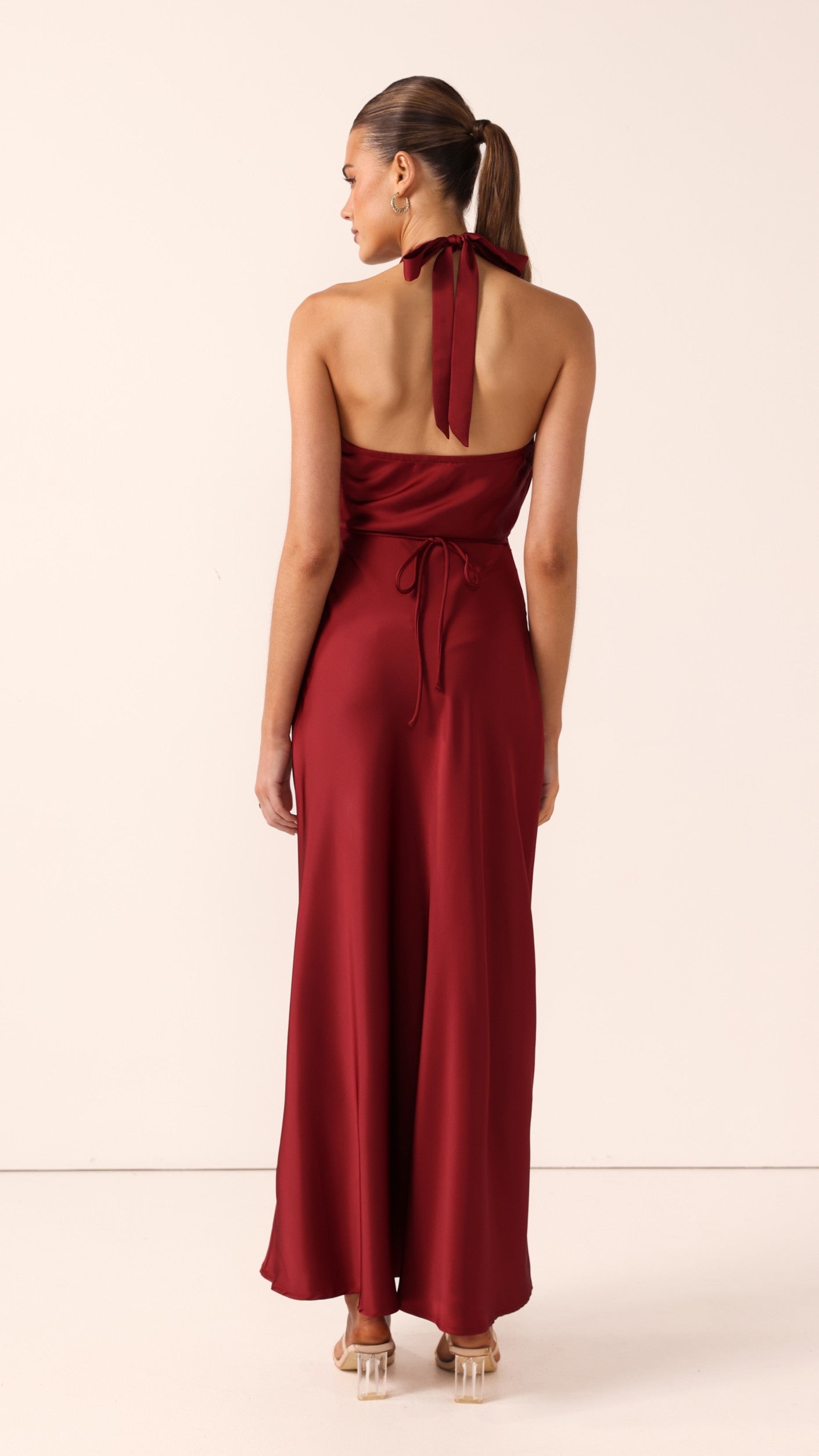Sylvie Maxi Dress - Wine - Billy J