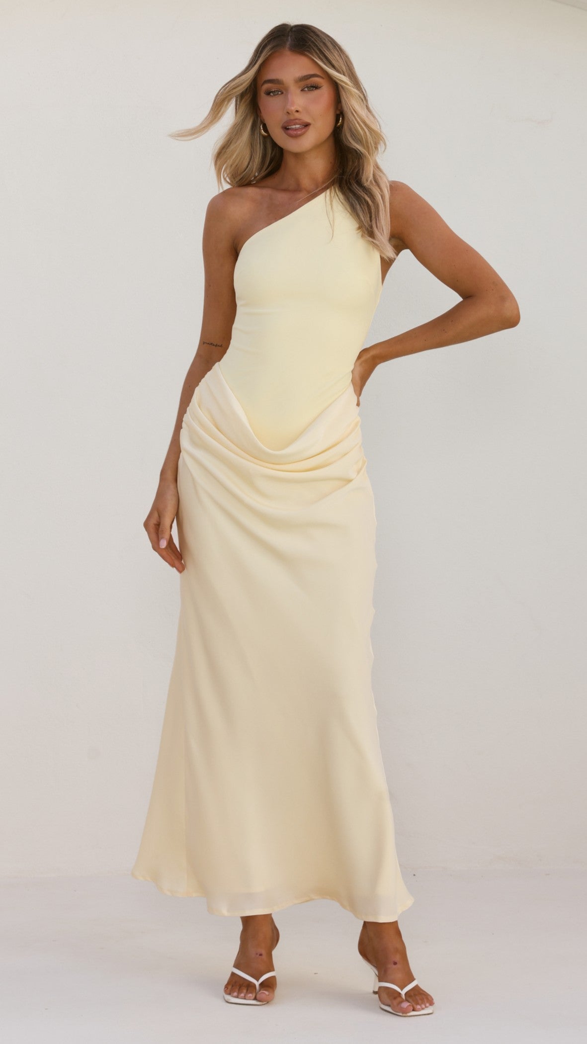 Kova Maxi Dress - Yellow - Billy J