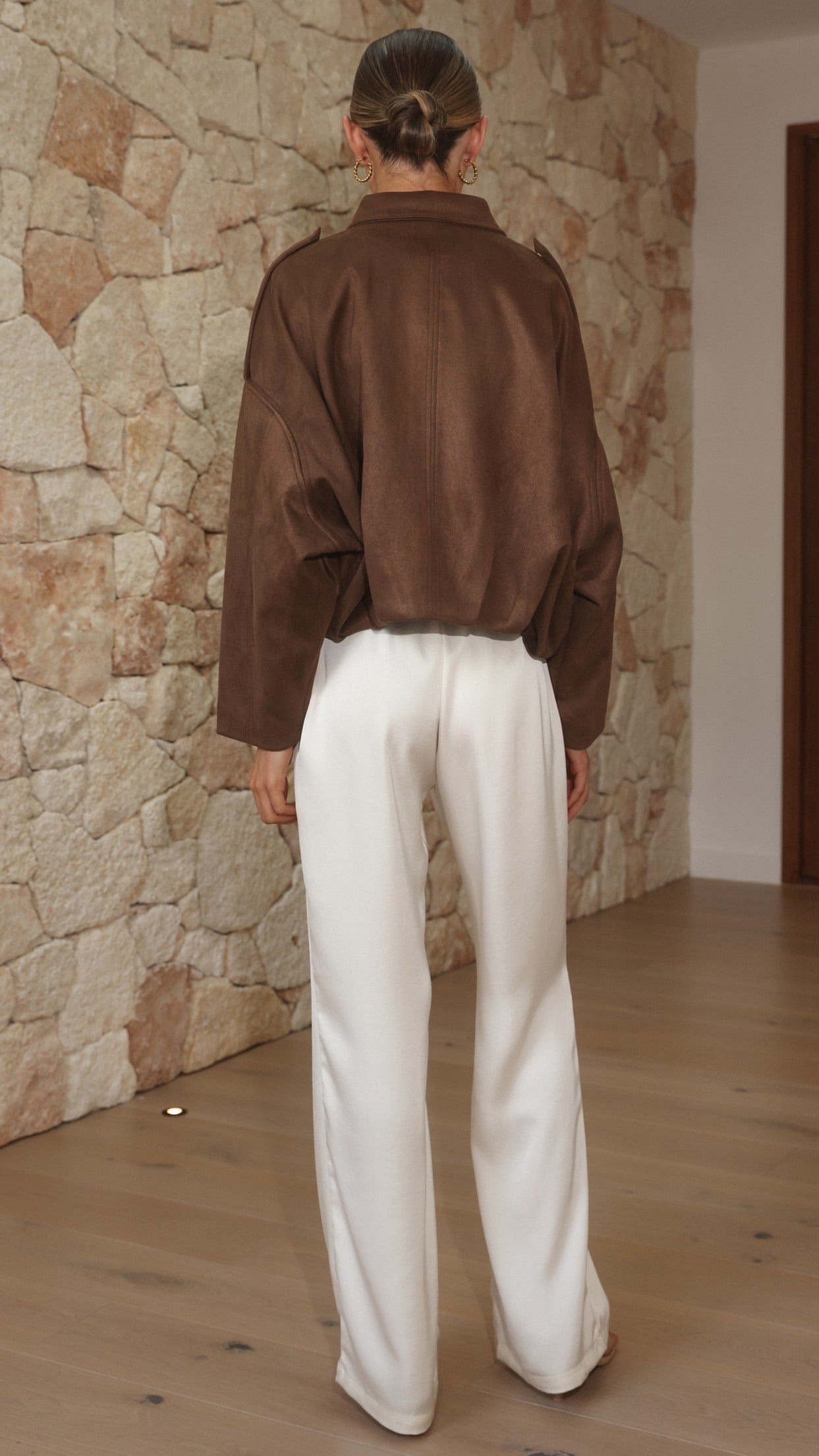 Phoenix Bomber Jacket - Brown - Billy J