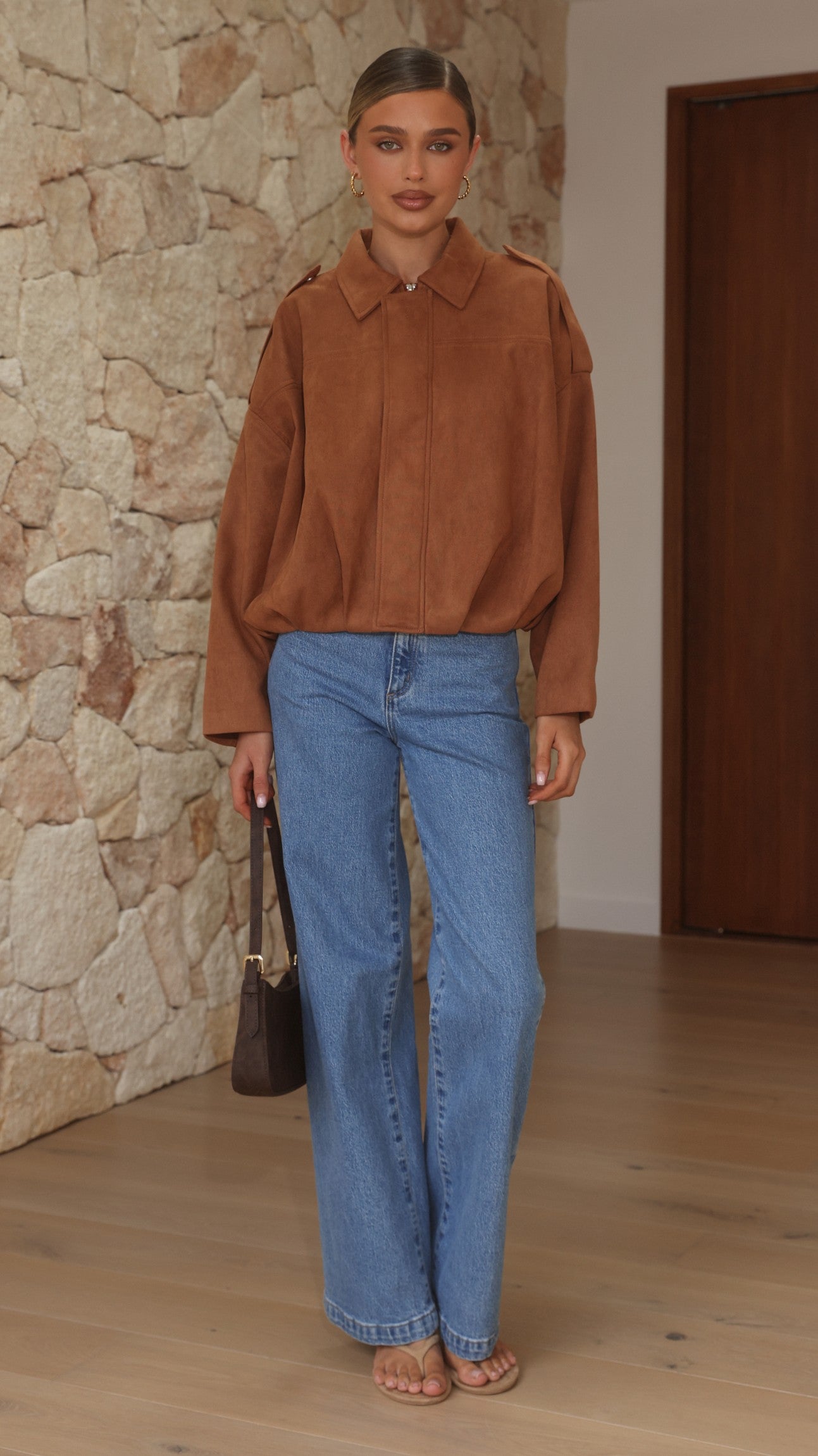 Phoenix Bomber Jacket - Tan - Billy J