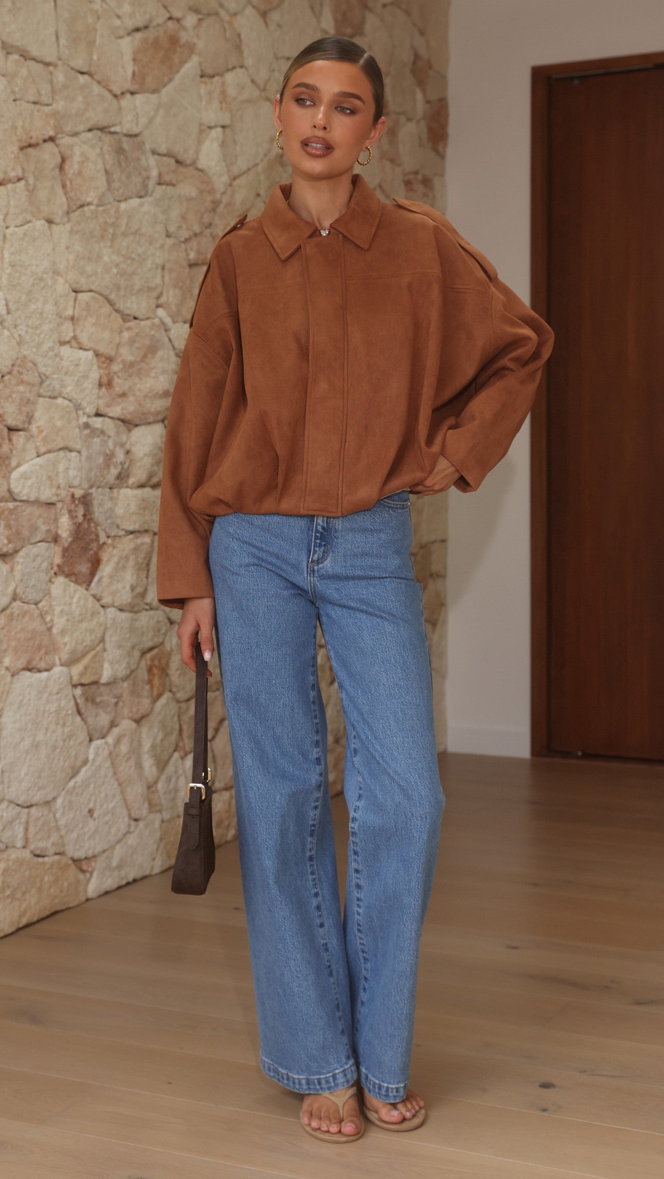 Phoenix Bomber Jacket - Tan - Billy J