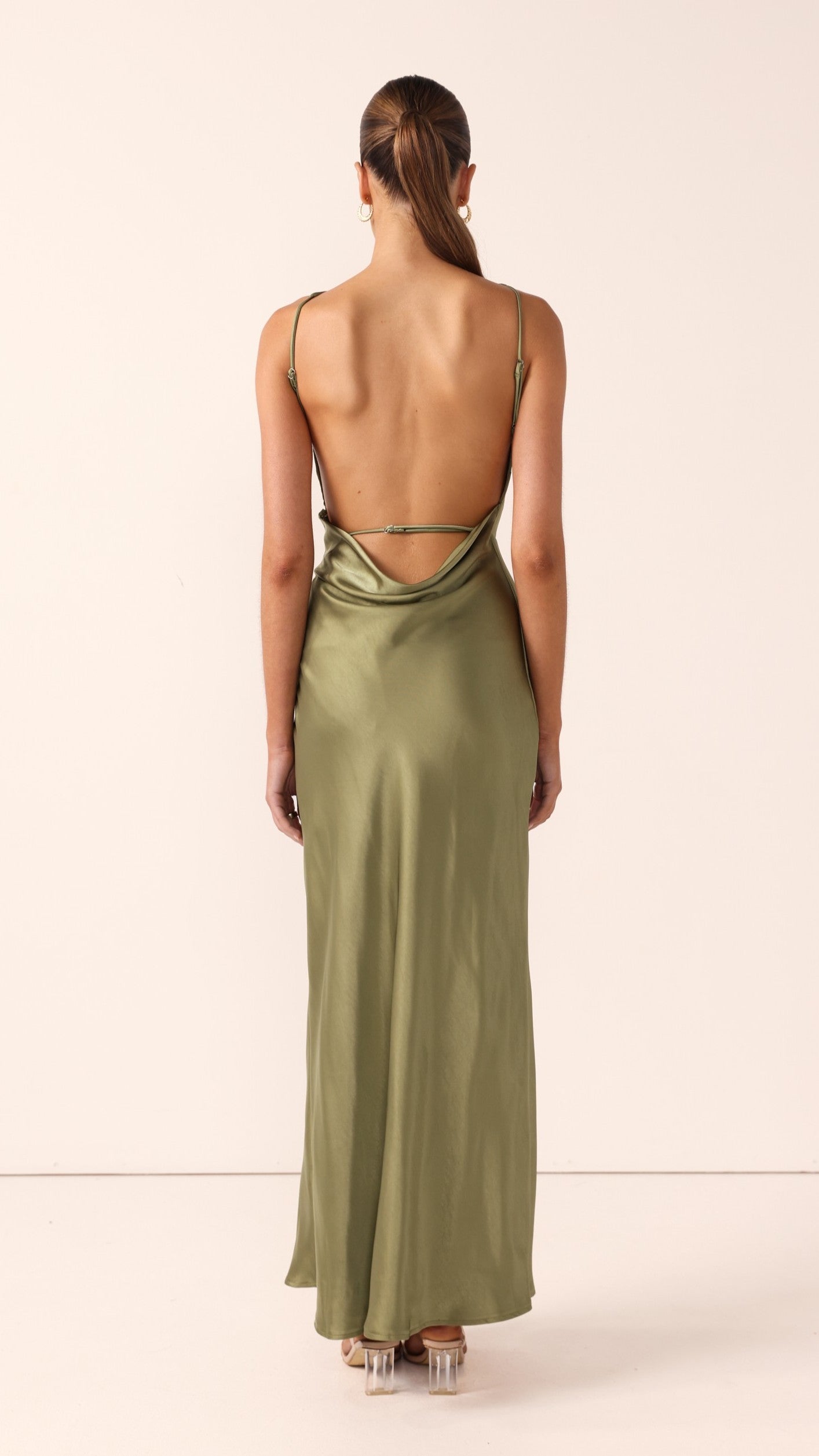 Sia Maxi Dress - Olive - Billy J