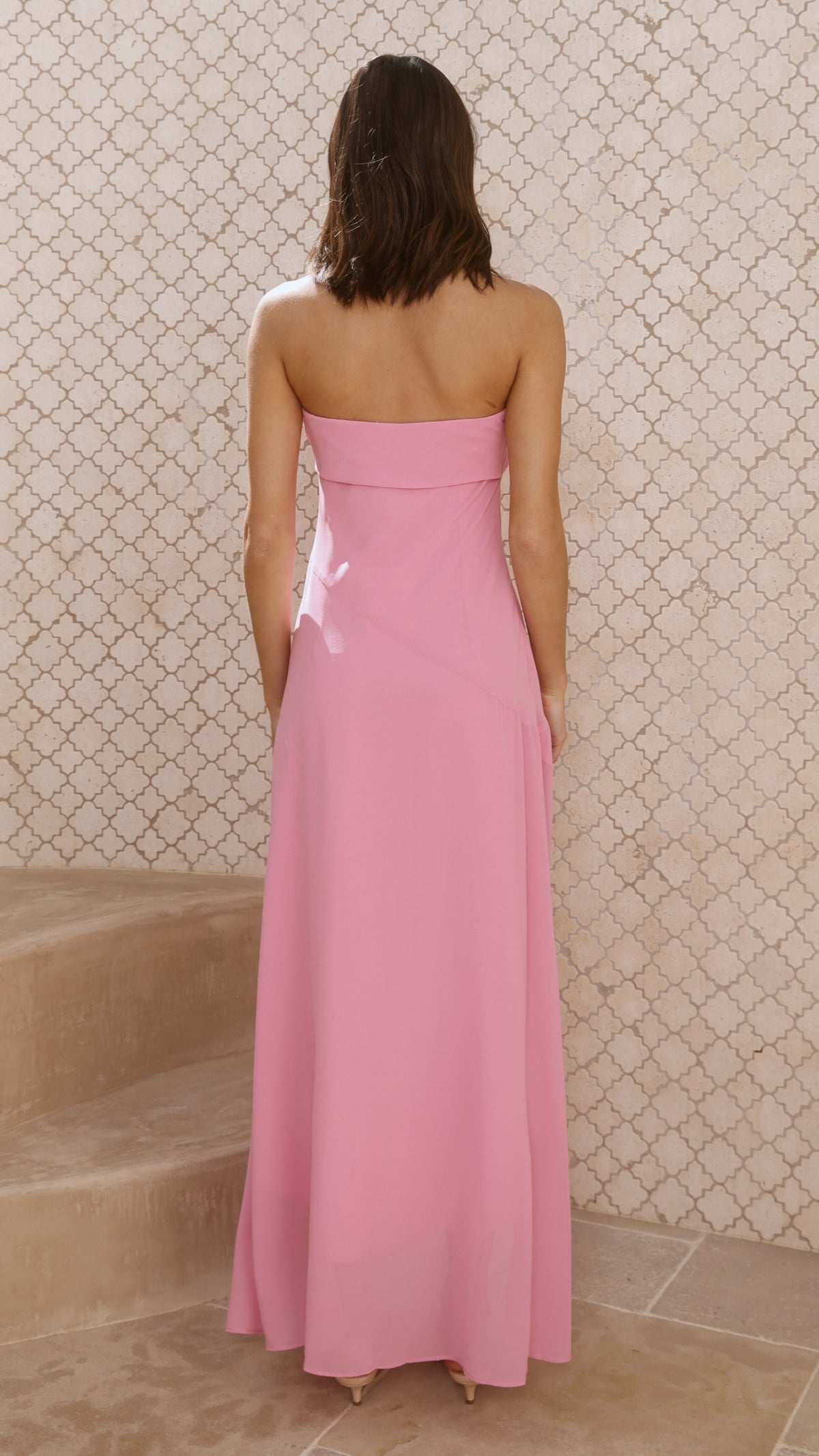 Aelin Maxi Dress - Pink - Billy J