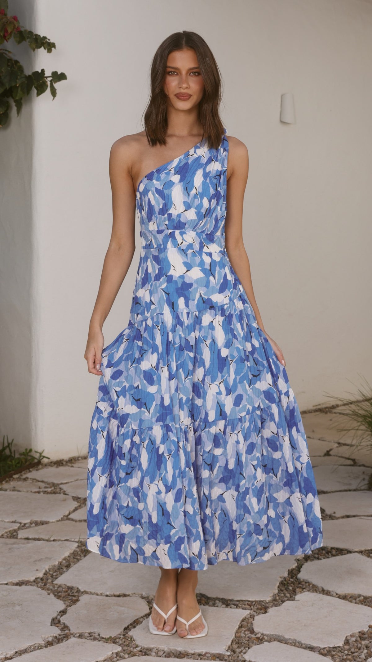 Jayma Maxi Dress - Blue Floral