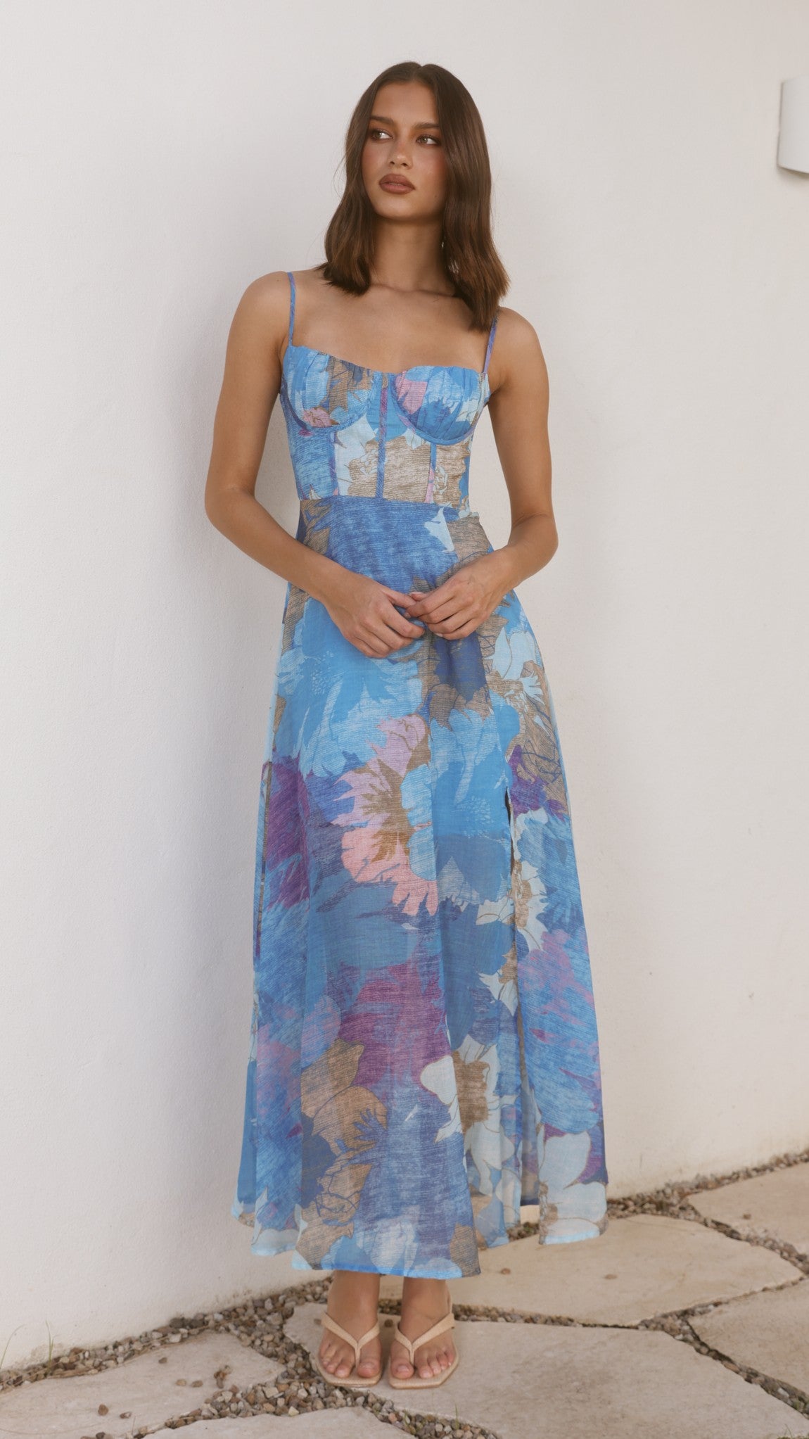 billy j blue dresses Rahima Maxi Dress Andie maxi