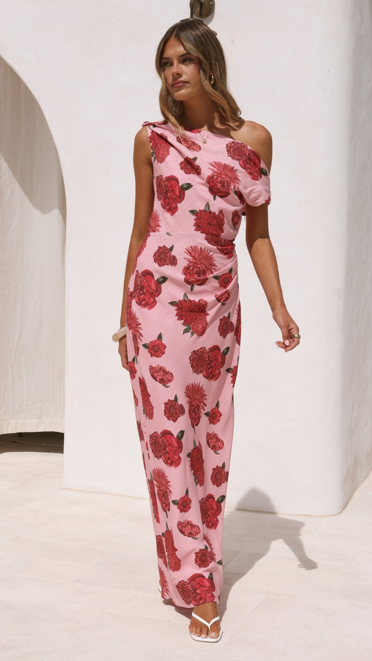 Gigi Maxi Dress - Dahlia Rouge - Billy J