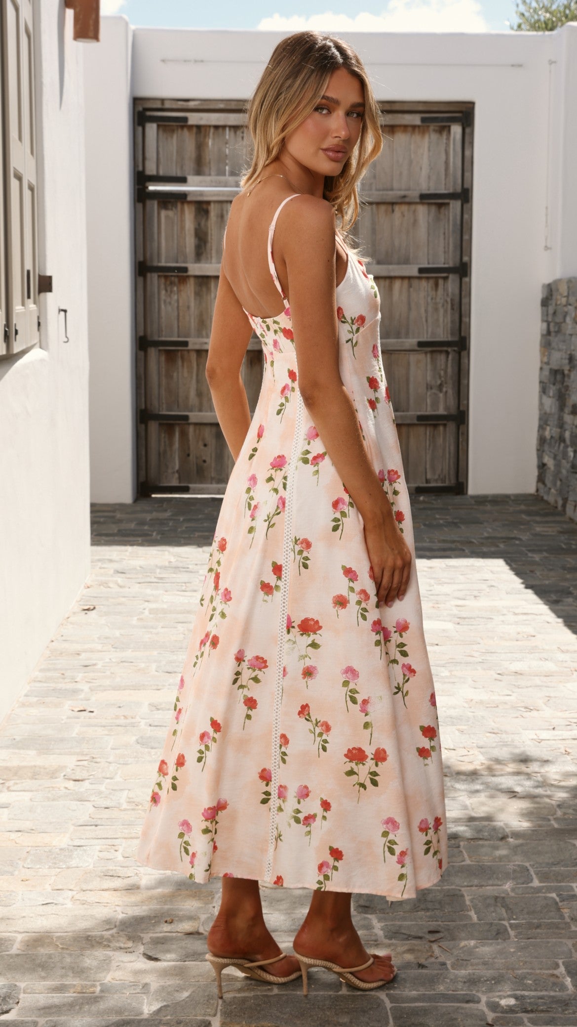 Suri Maxi Dress - Pink Floral - Billy J