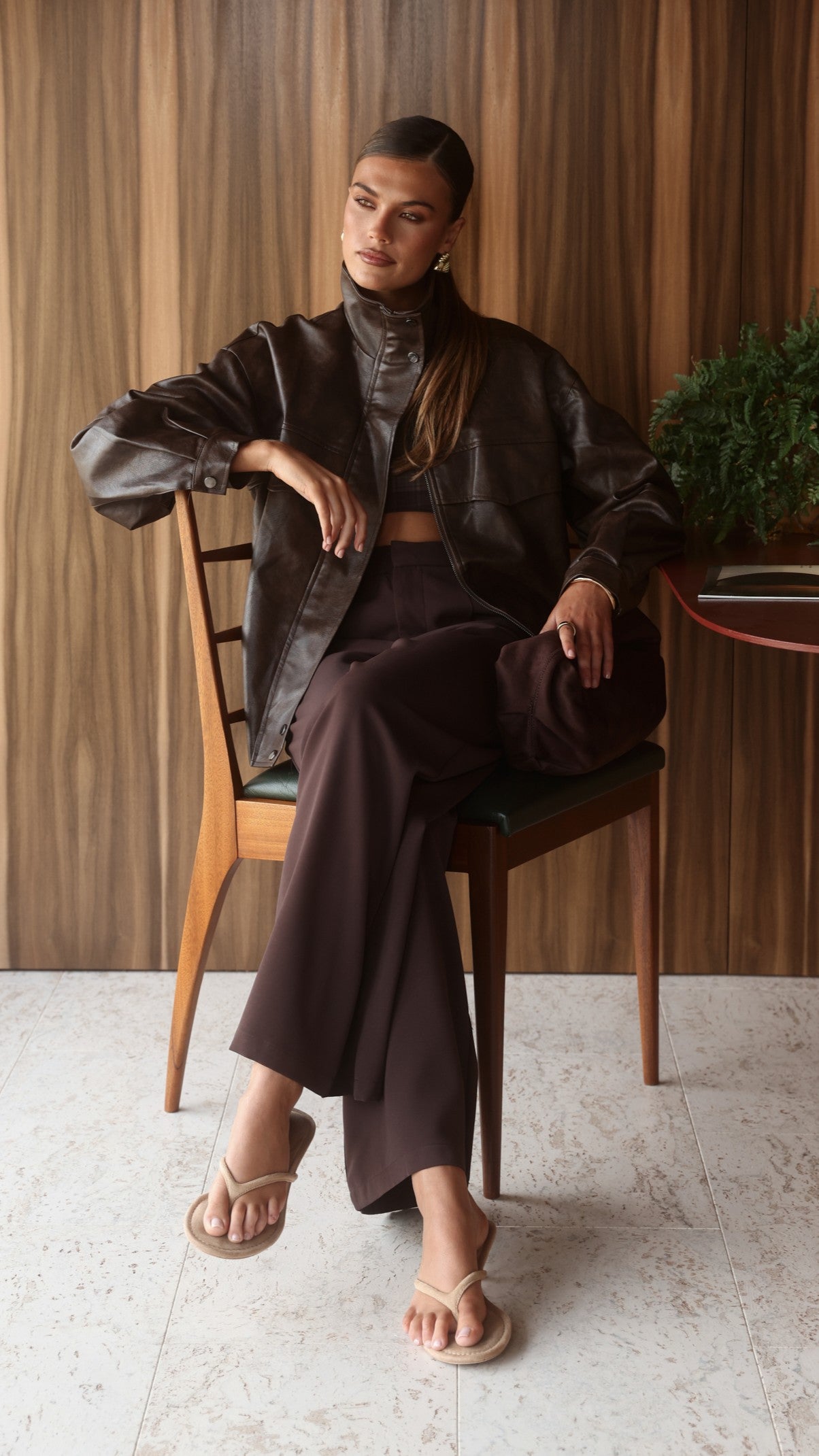 Rhode Jacket - Brown - Billy J