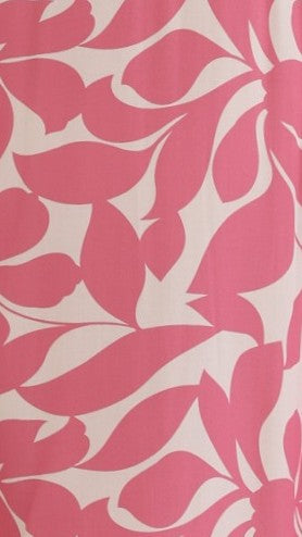 Seraphina Midi Dress - Fuchsia/White Print - Billy J