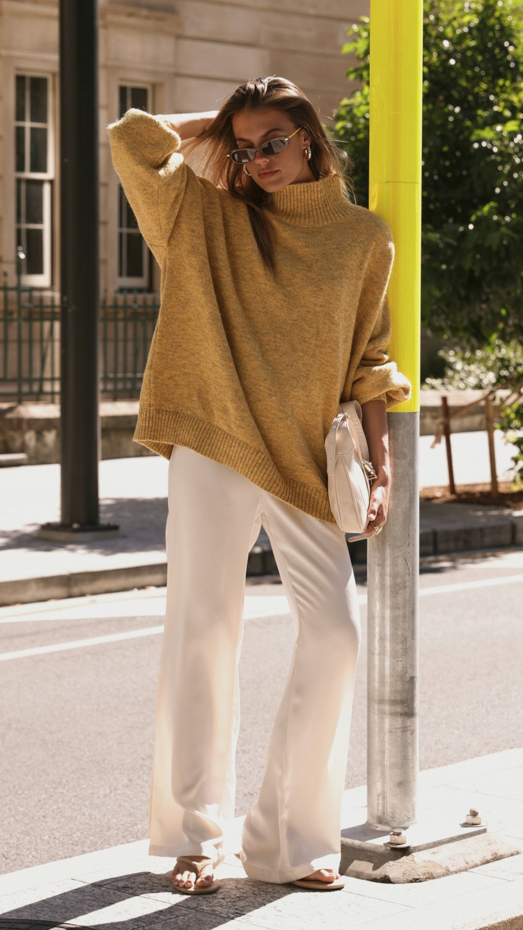 Harita Knitted Sweater - Mustard - Billy J