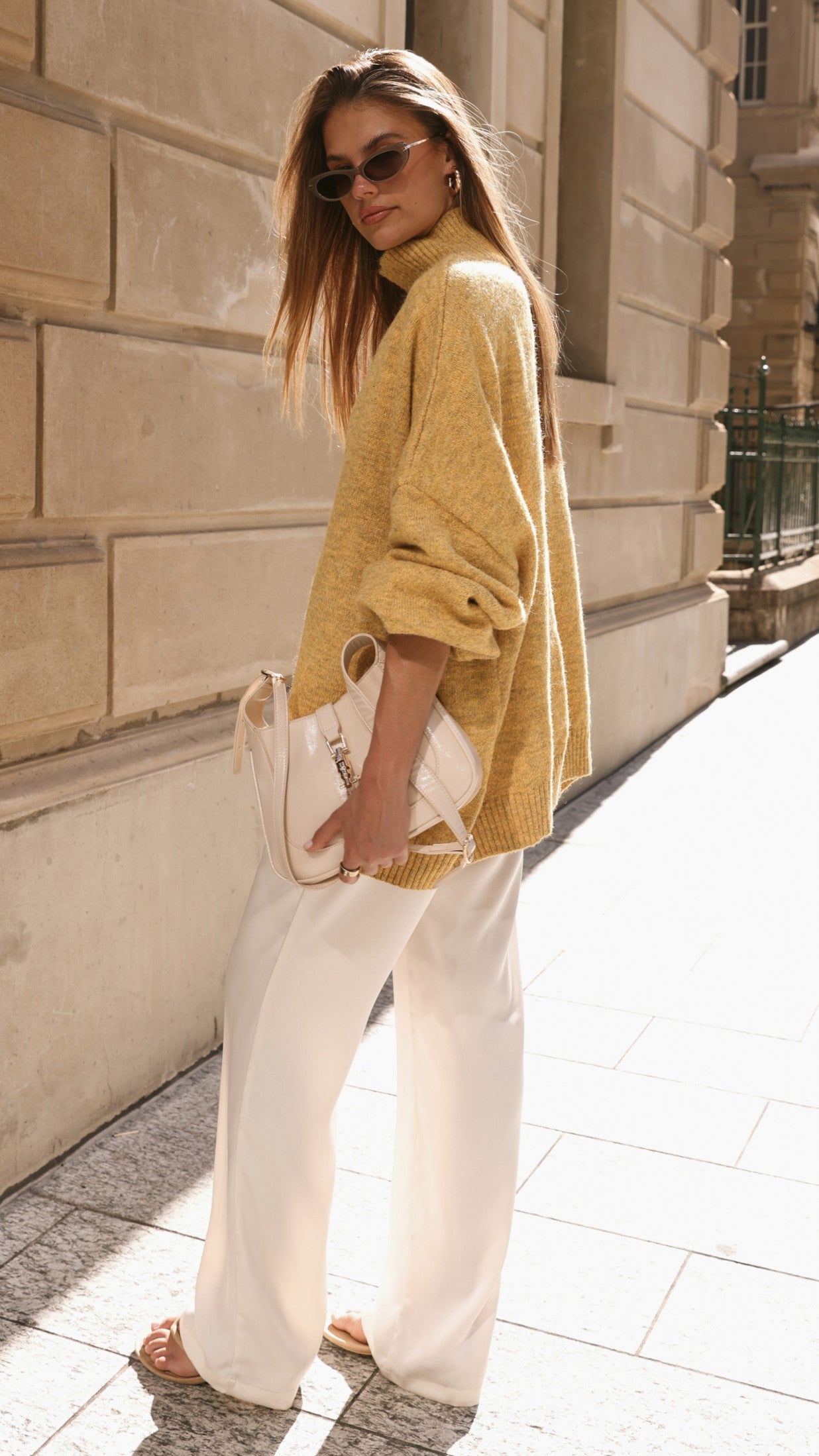 Harita Knitted Sweater - Mustard - Billy J