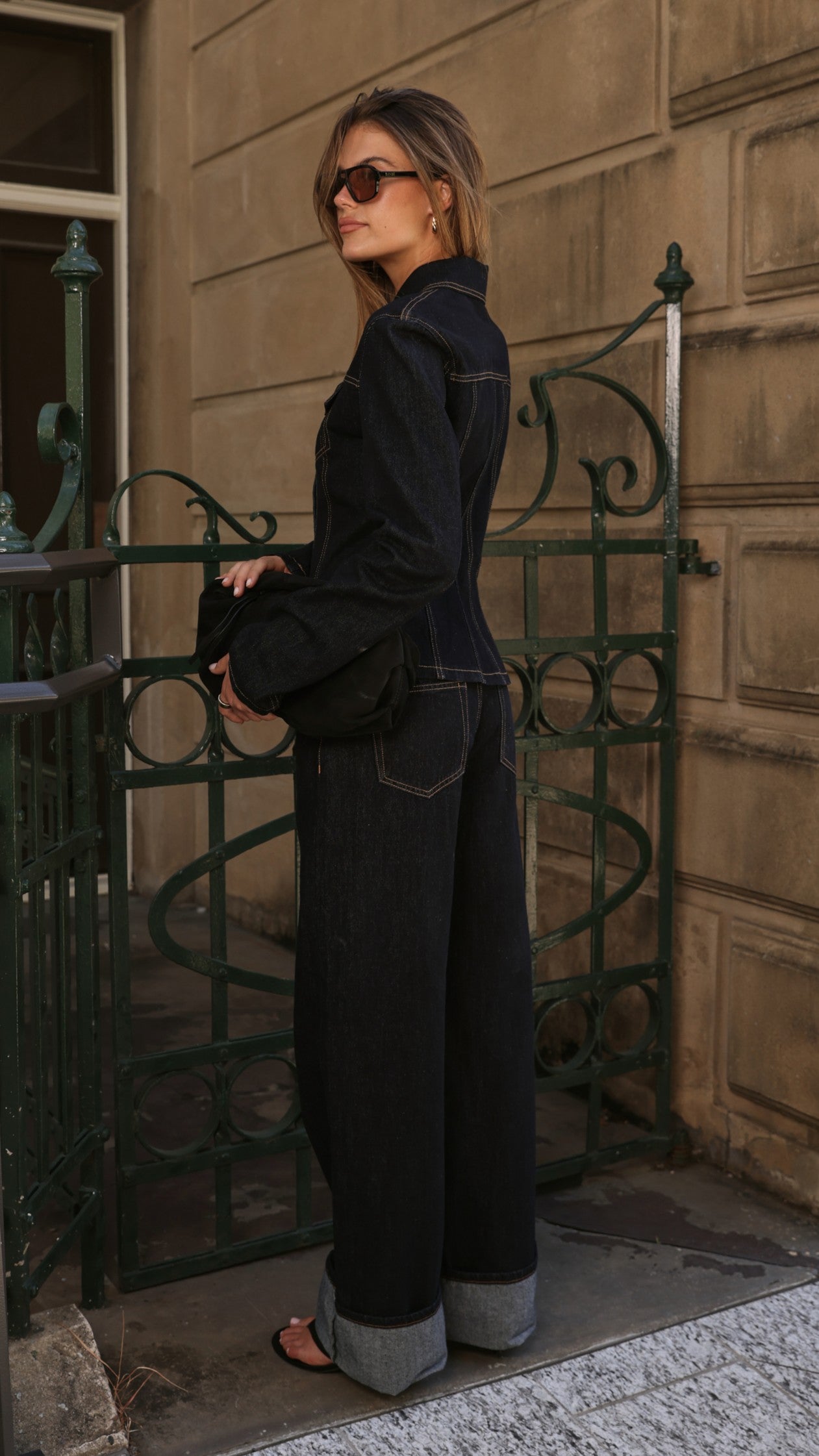 Top Model Cuffed Jean - Indigo - Billy J