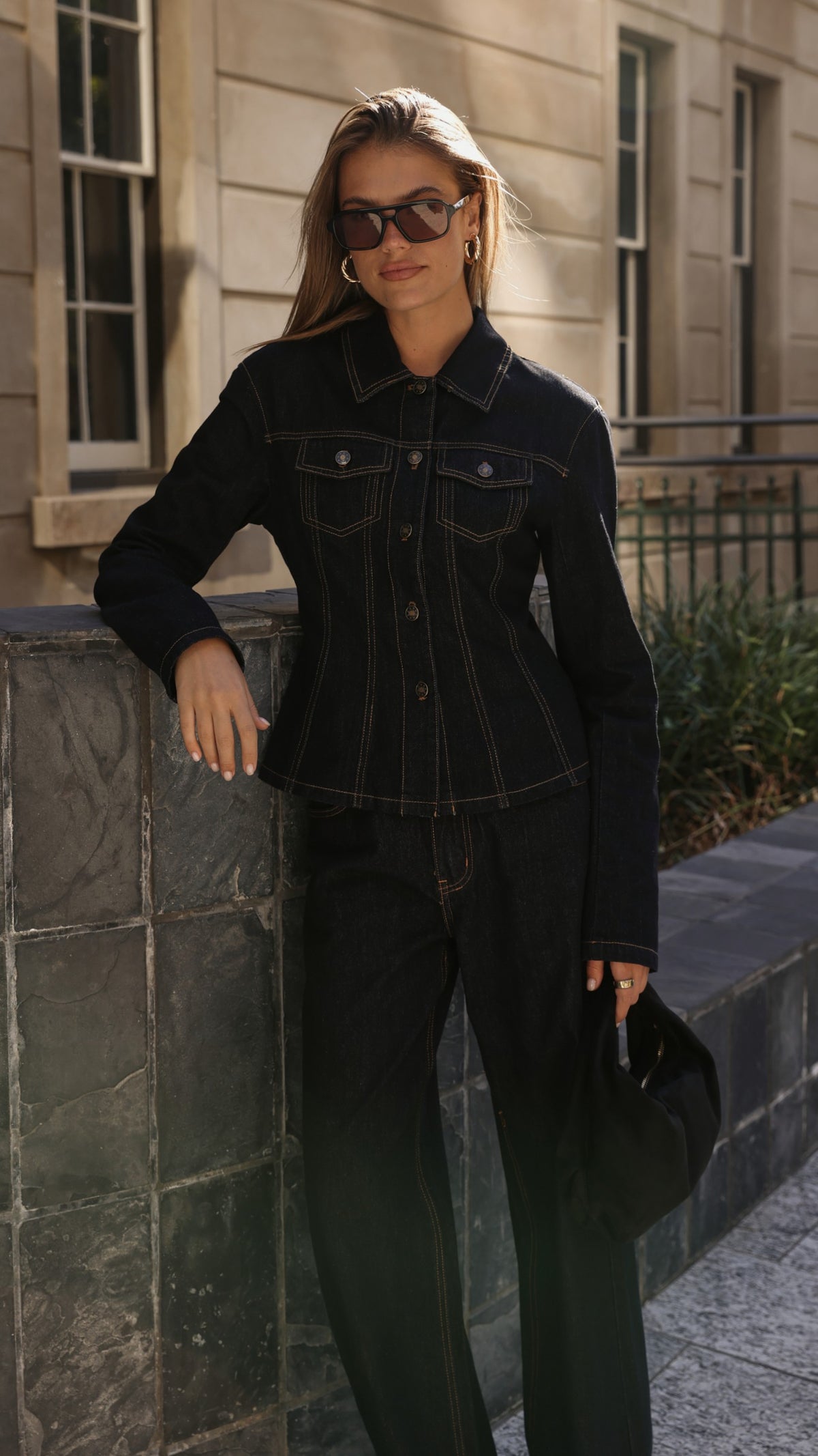 Rider Denim Jacket - Indigo - Billy J