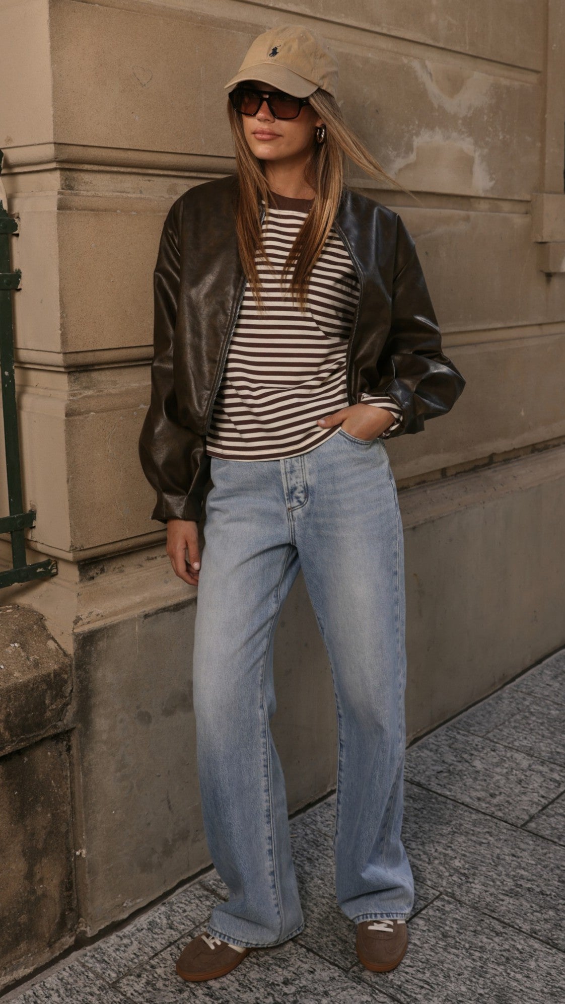 Jackson Bomber Jacket - Vintage Brown - Billy J