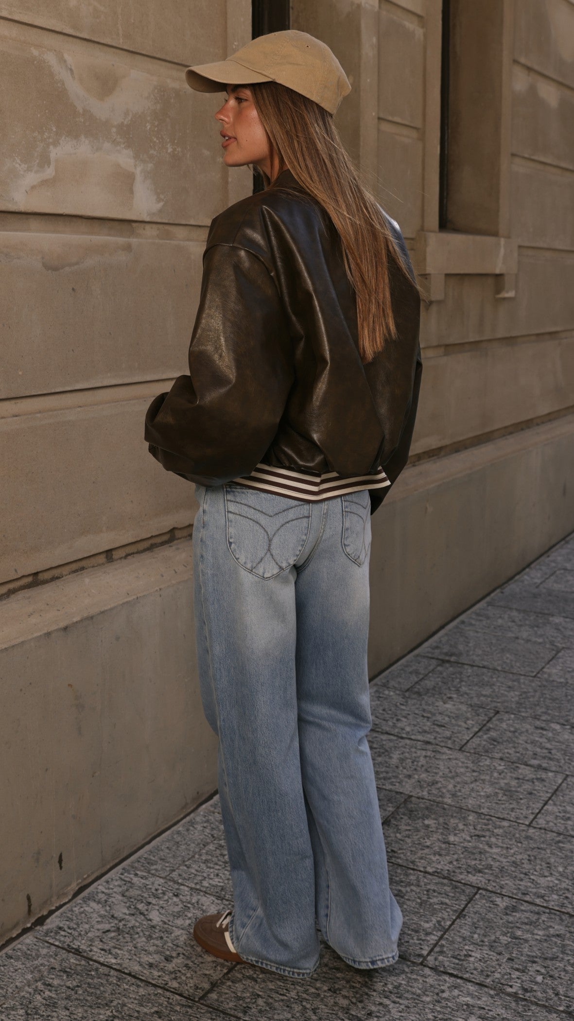 Jackson Bomber Jacket - Vintage Brown - Billy J