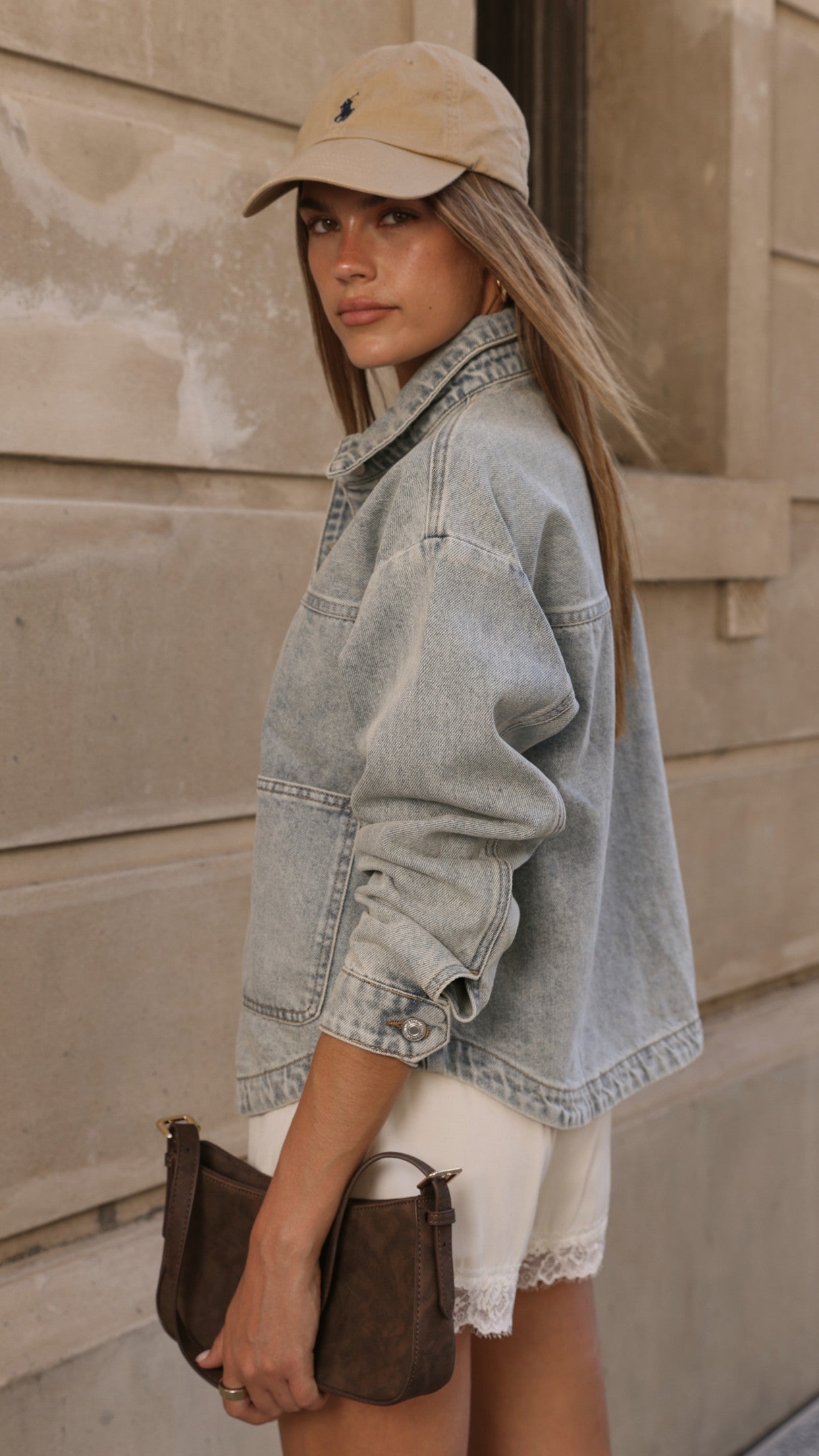Franklyn Denim Jacket - Stone Wash - Billy J