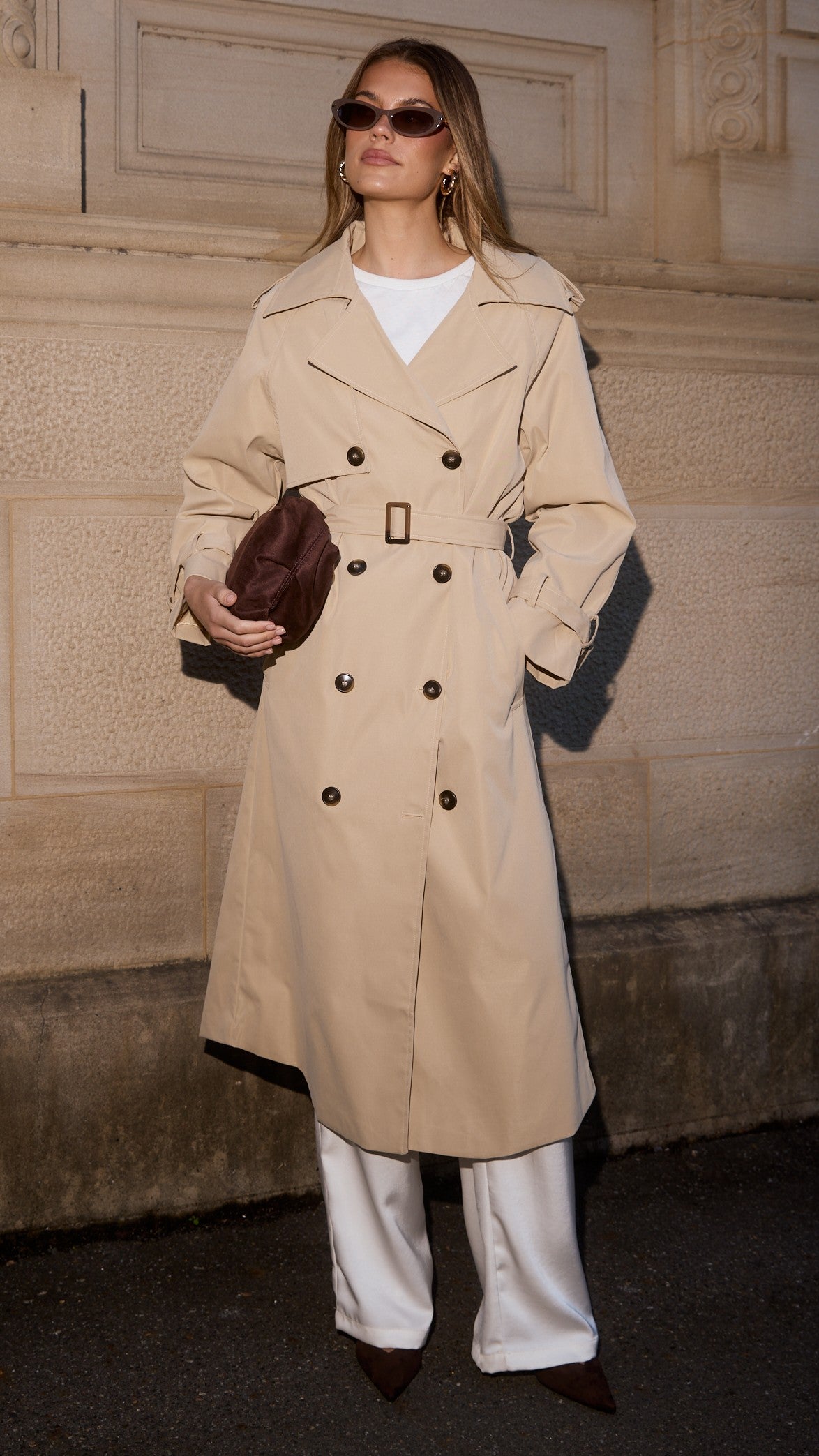 Deena Coat - Beige - Billy J
