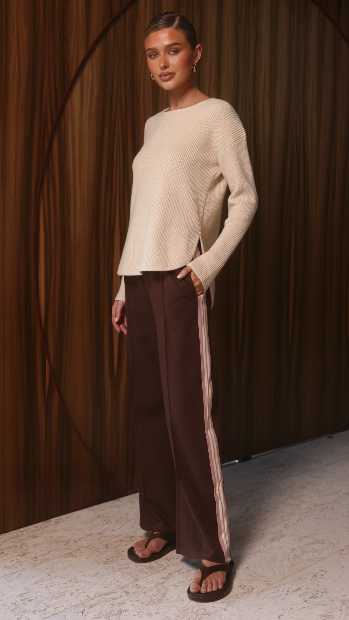 Kennedy Knit - Beige - Billy J